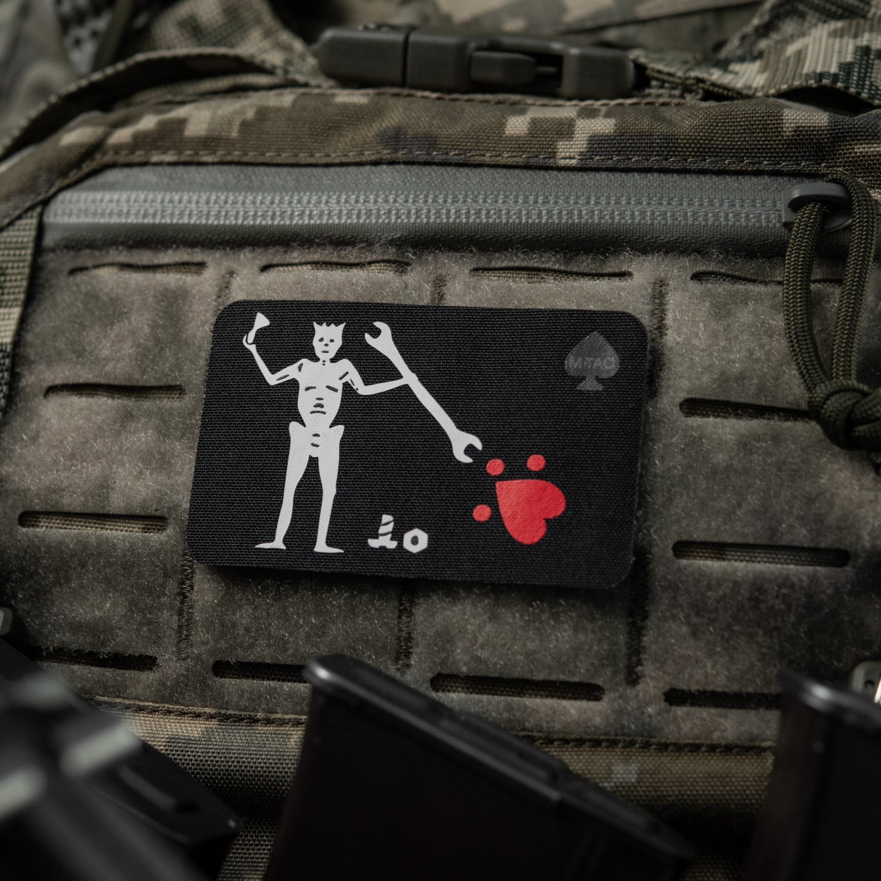 M-Tac Patch Flag Black Beard