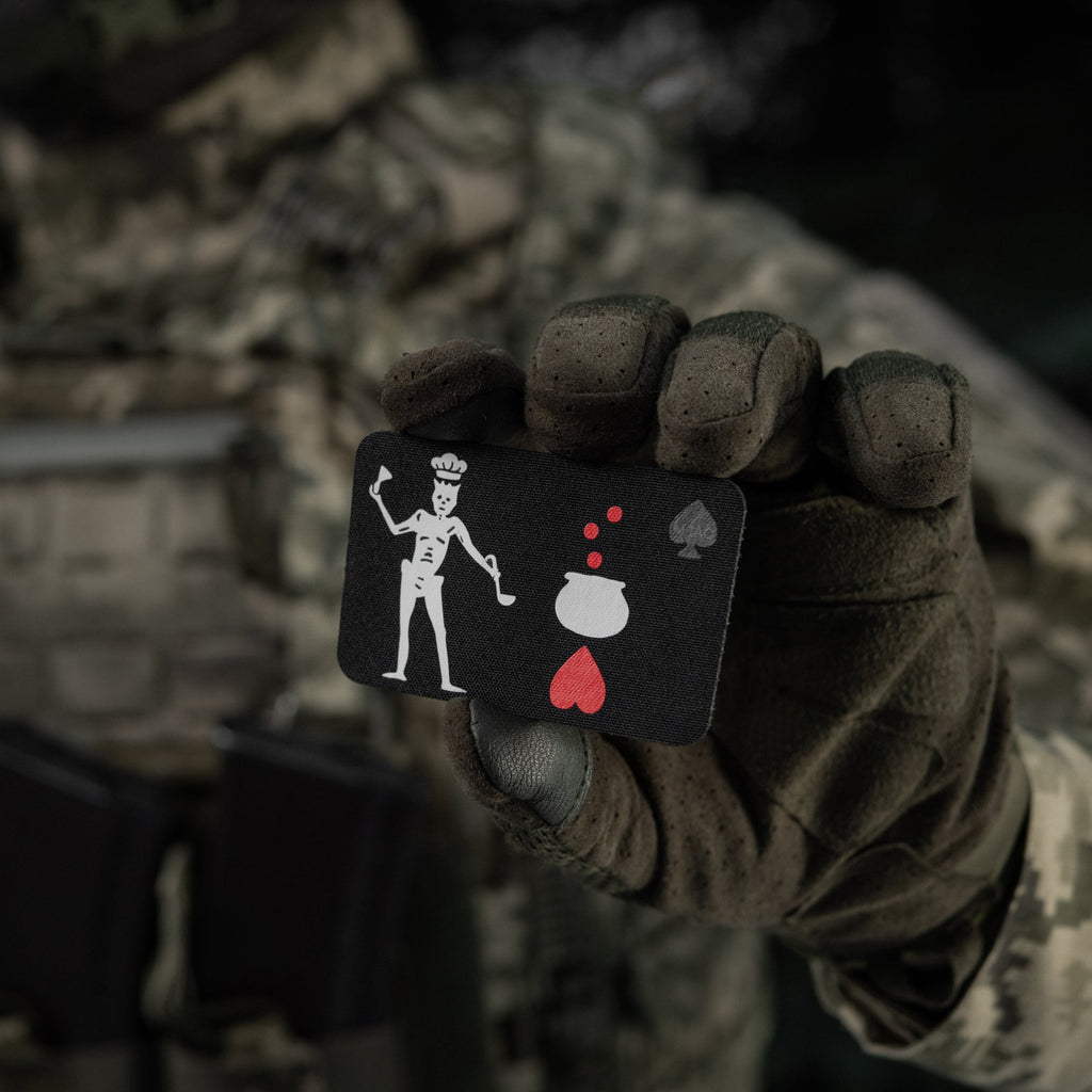 M-Tac Patch Flag Black Beard