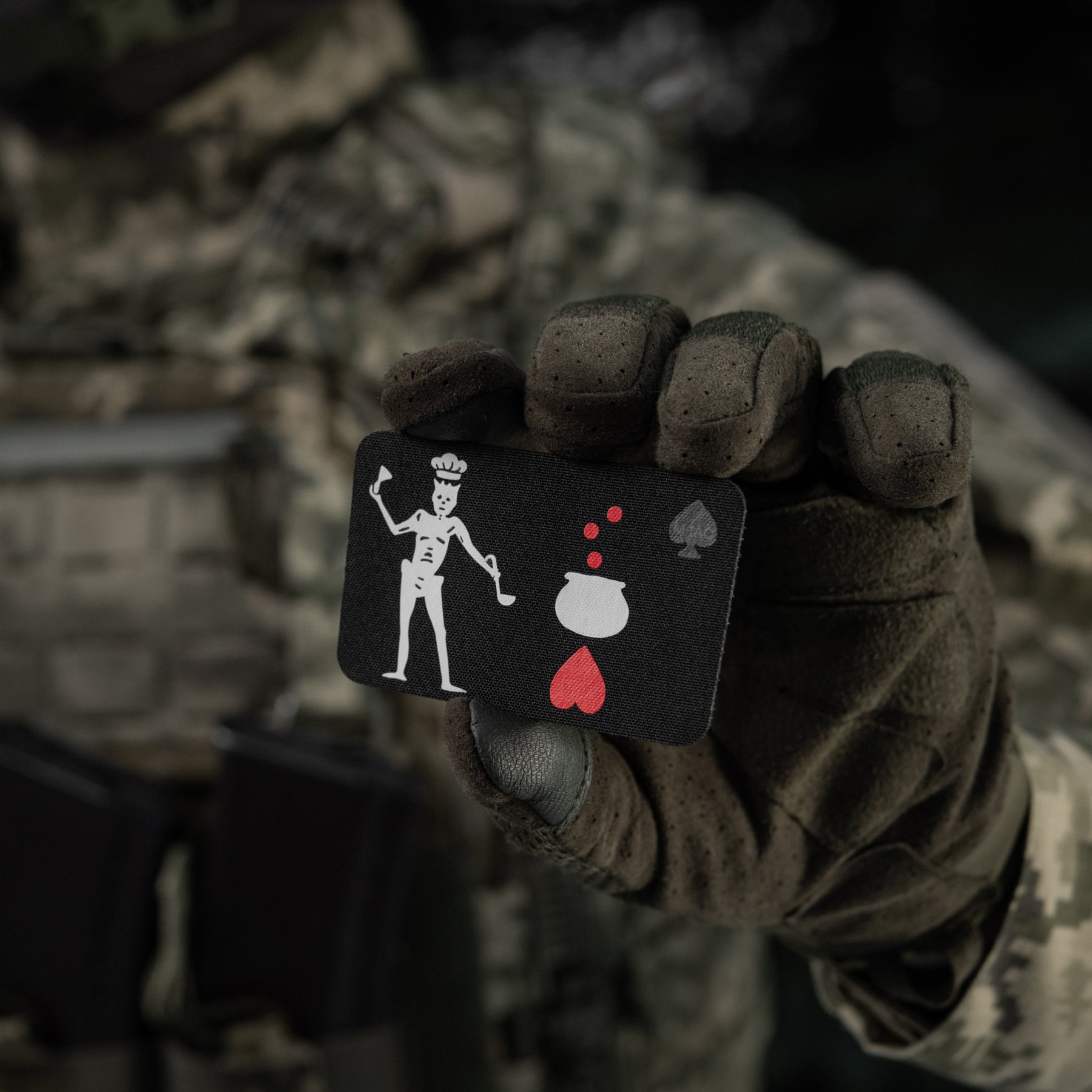 M-Tac Patch Flag Black Beard
