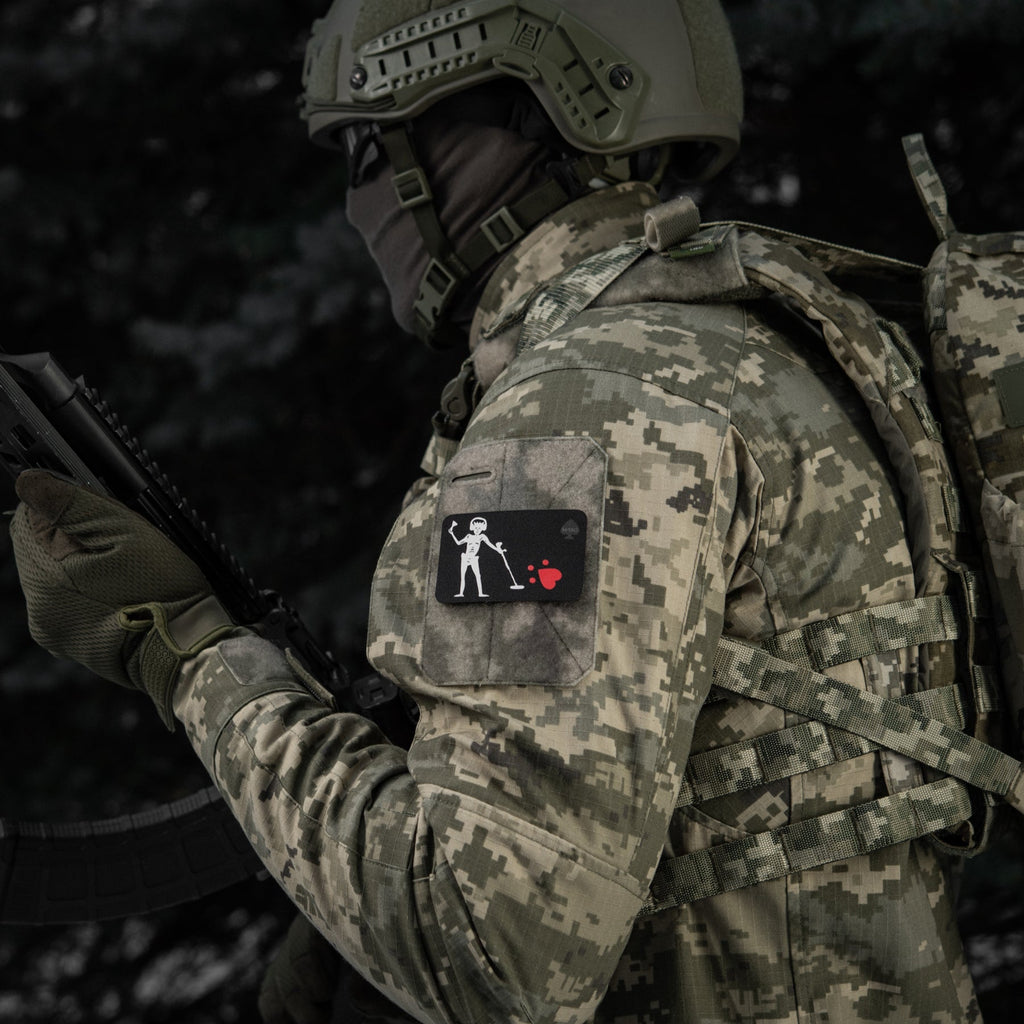 M-Tac Patch Flag Black Beard