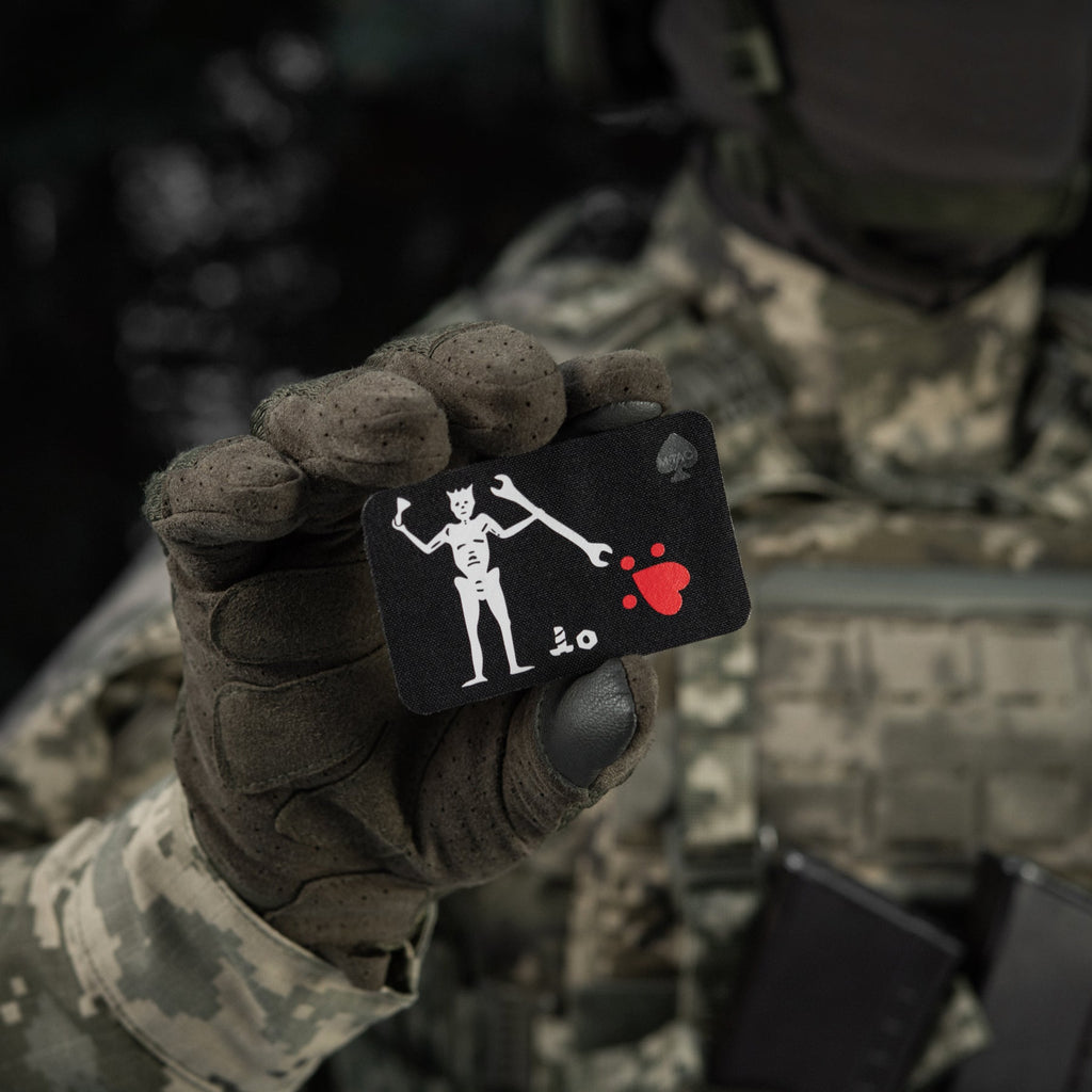 M-Tac Patch Flag Black Beard