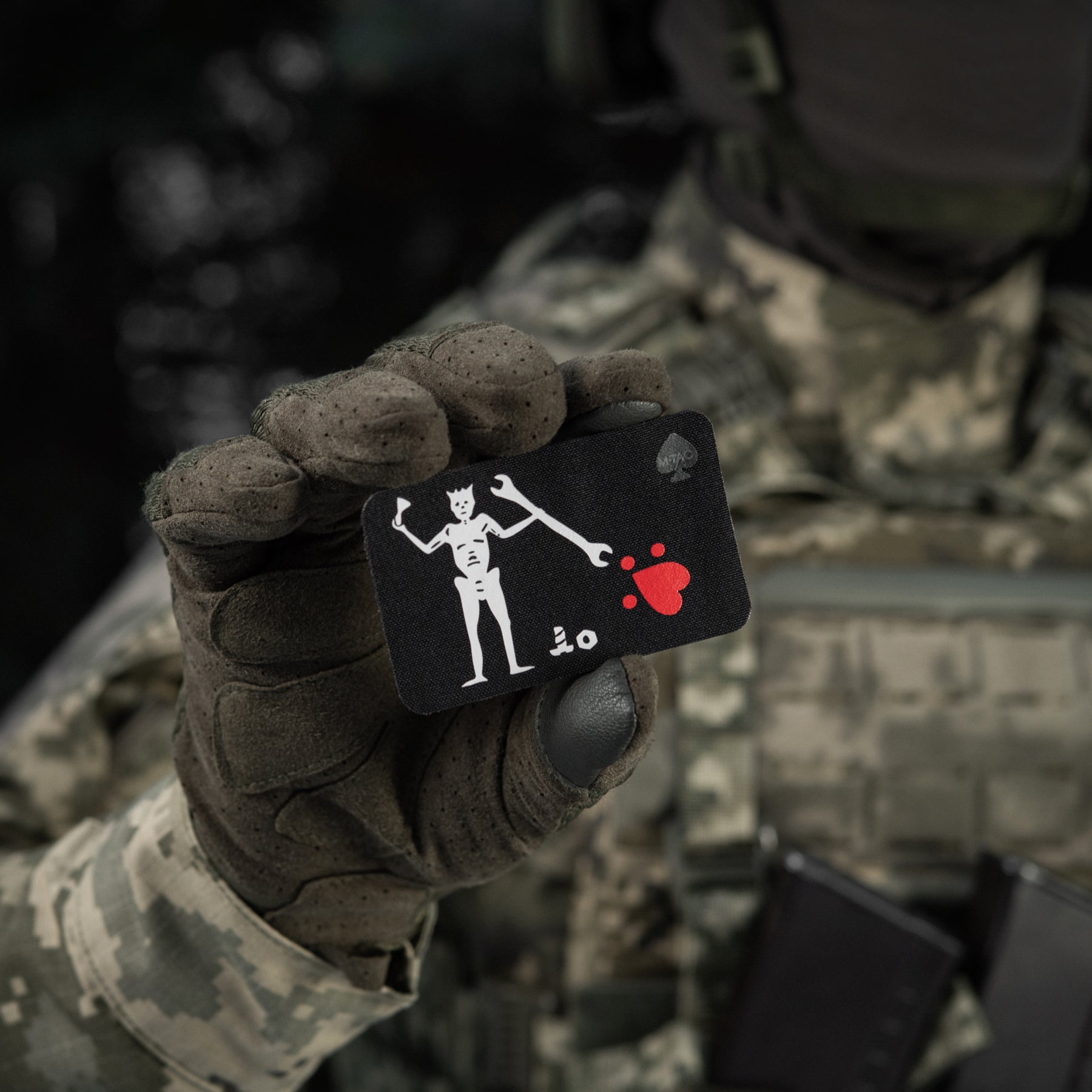 M-Tac Patch Flag Black Beard
