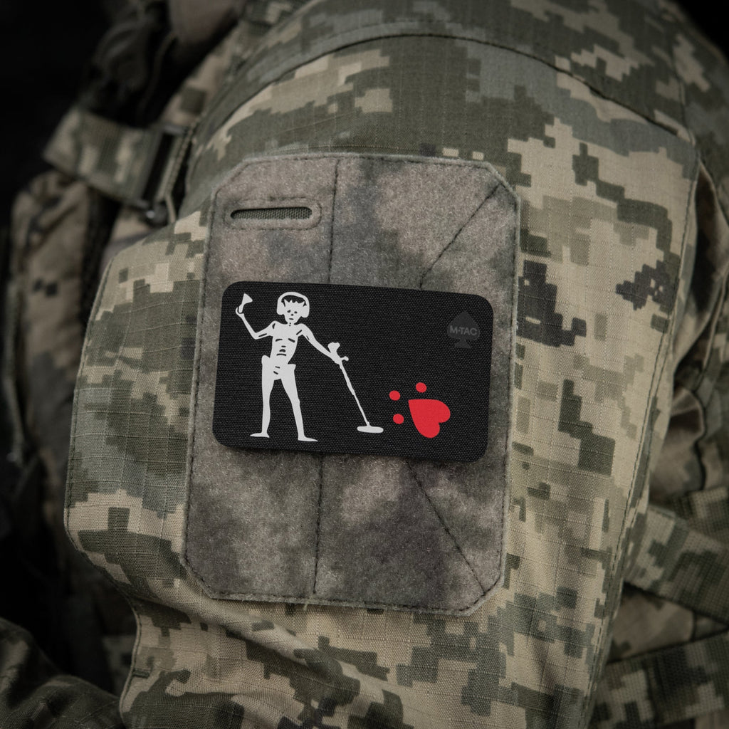 M-Tac Patch Flag Black Beard