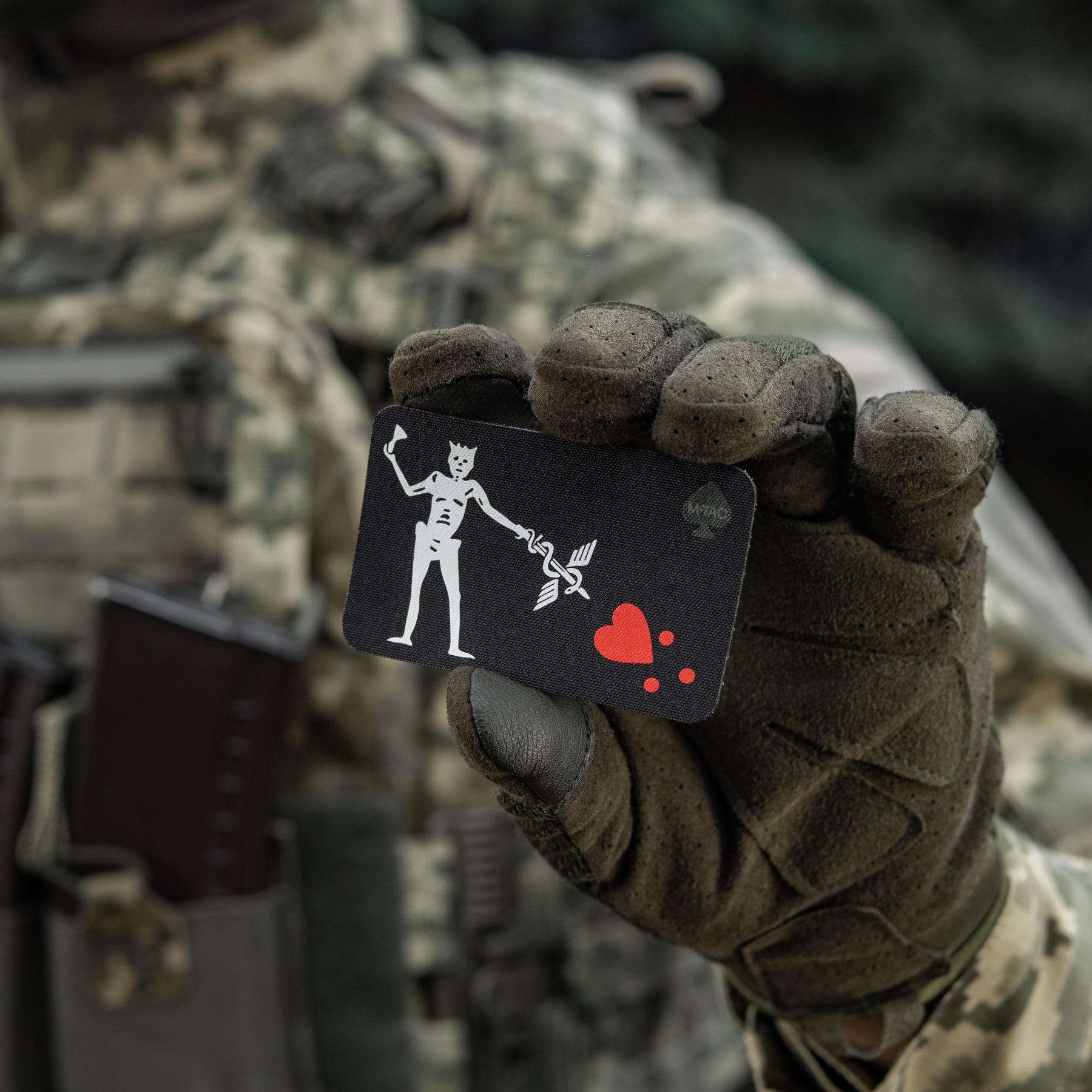 M-Tac Patch Flag Black Beard