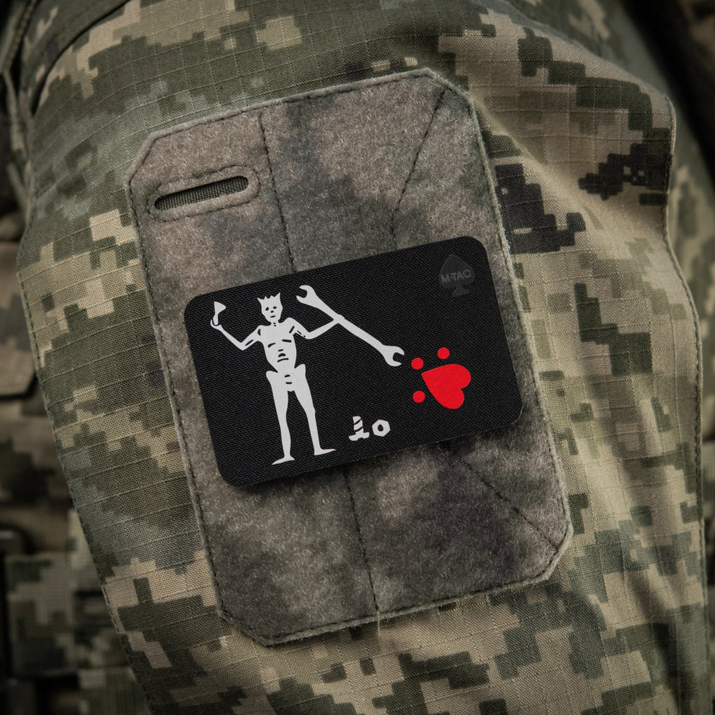 M-Tac Patch Flag Black Beard