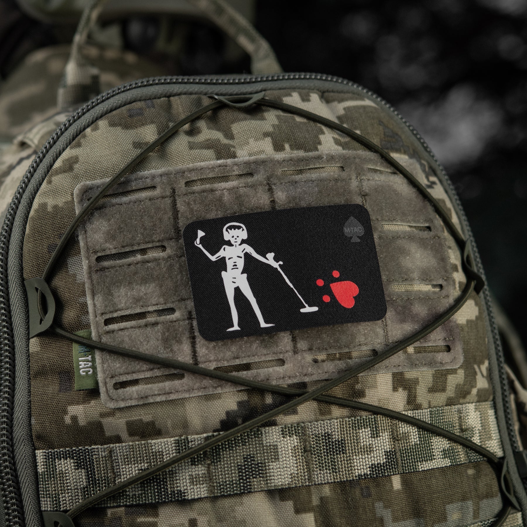 M-Tac Patch Flag Black Beard