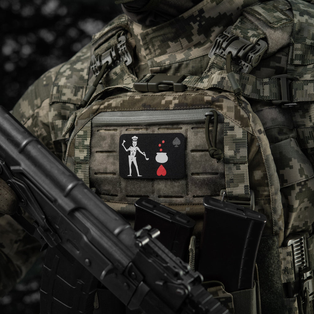 M-Tac Patch Flag Black Beard