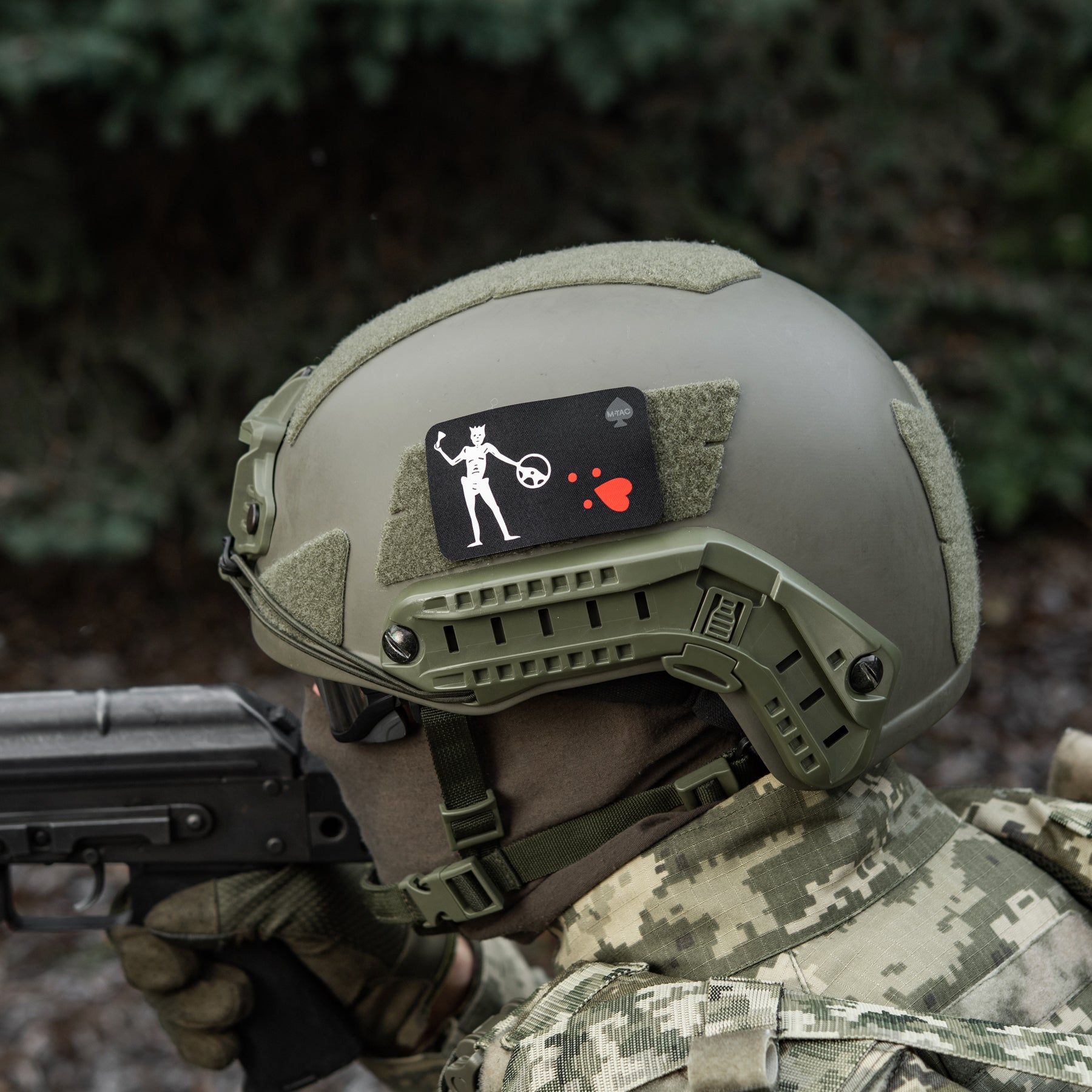 M-Tac Patch Flag Black Beard