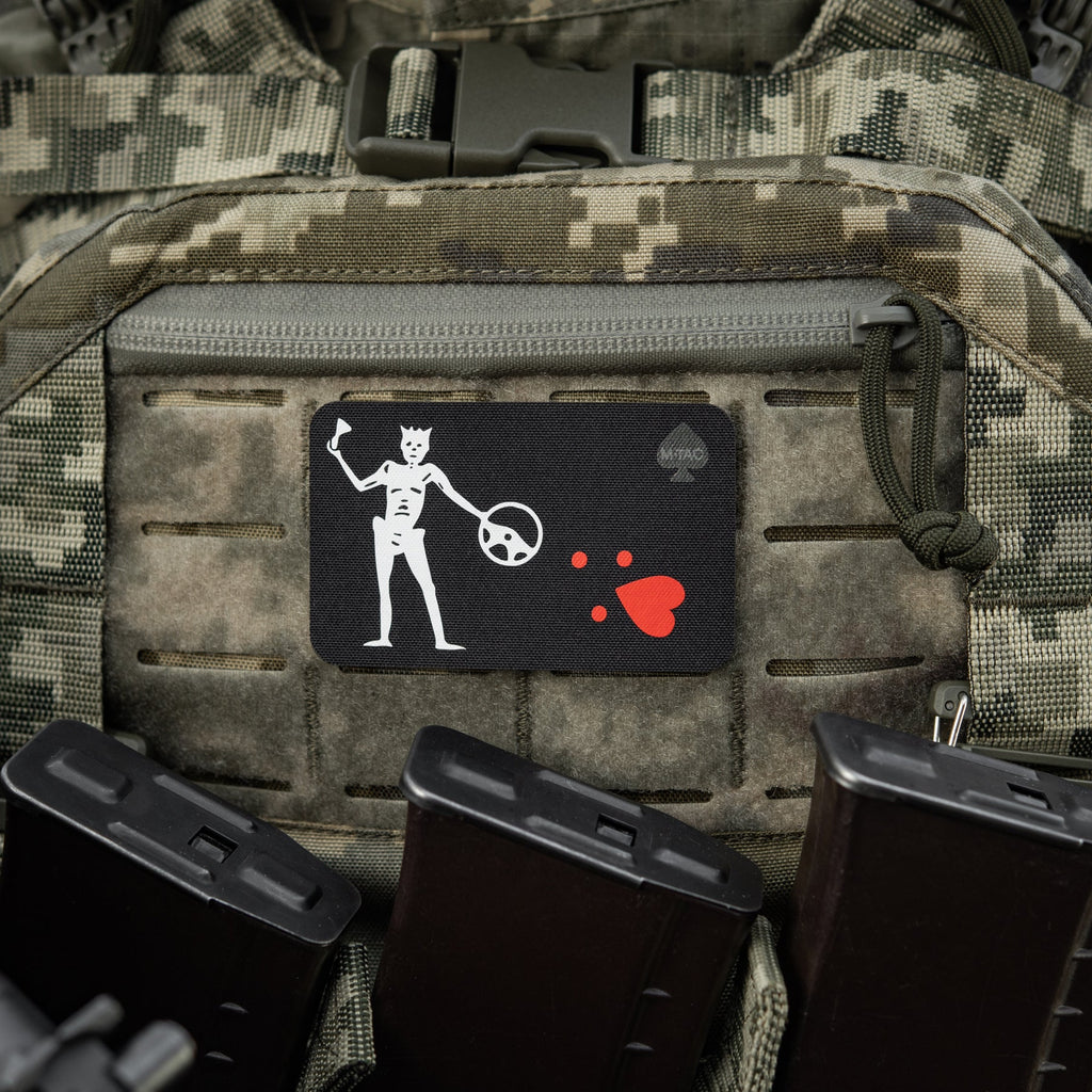 M-Tac Patch Flag Black Beard