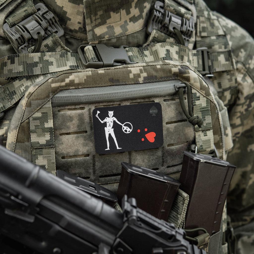 M-Tac Patch Flag Black Beard