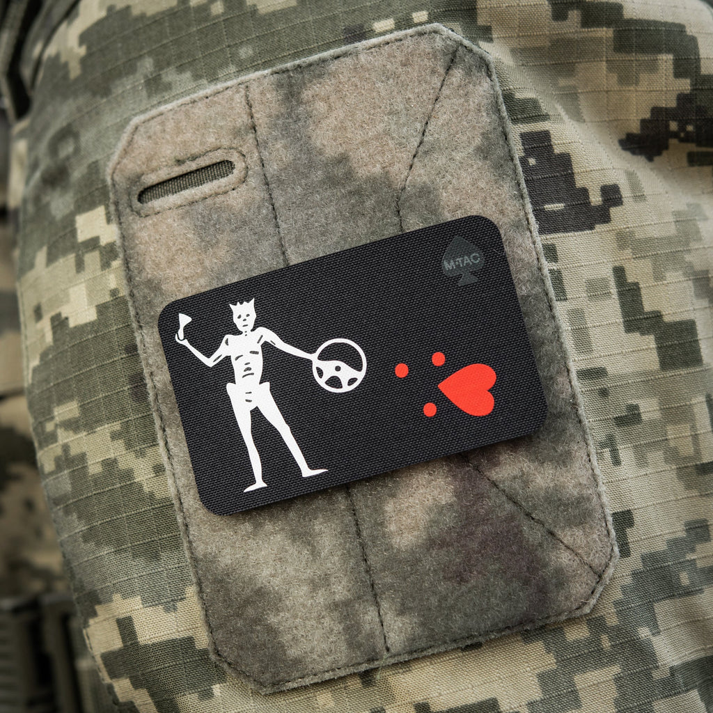 M-Tac Patch Flag Black Beard