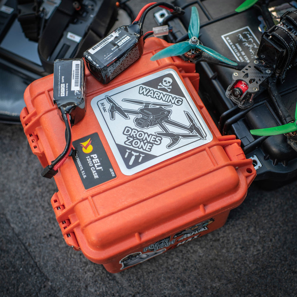 M-Tac Sticker Drones Zone Reflective Large