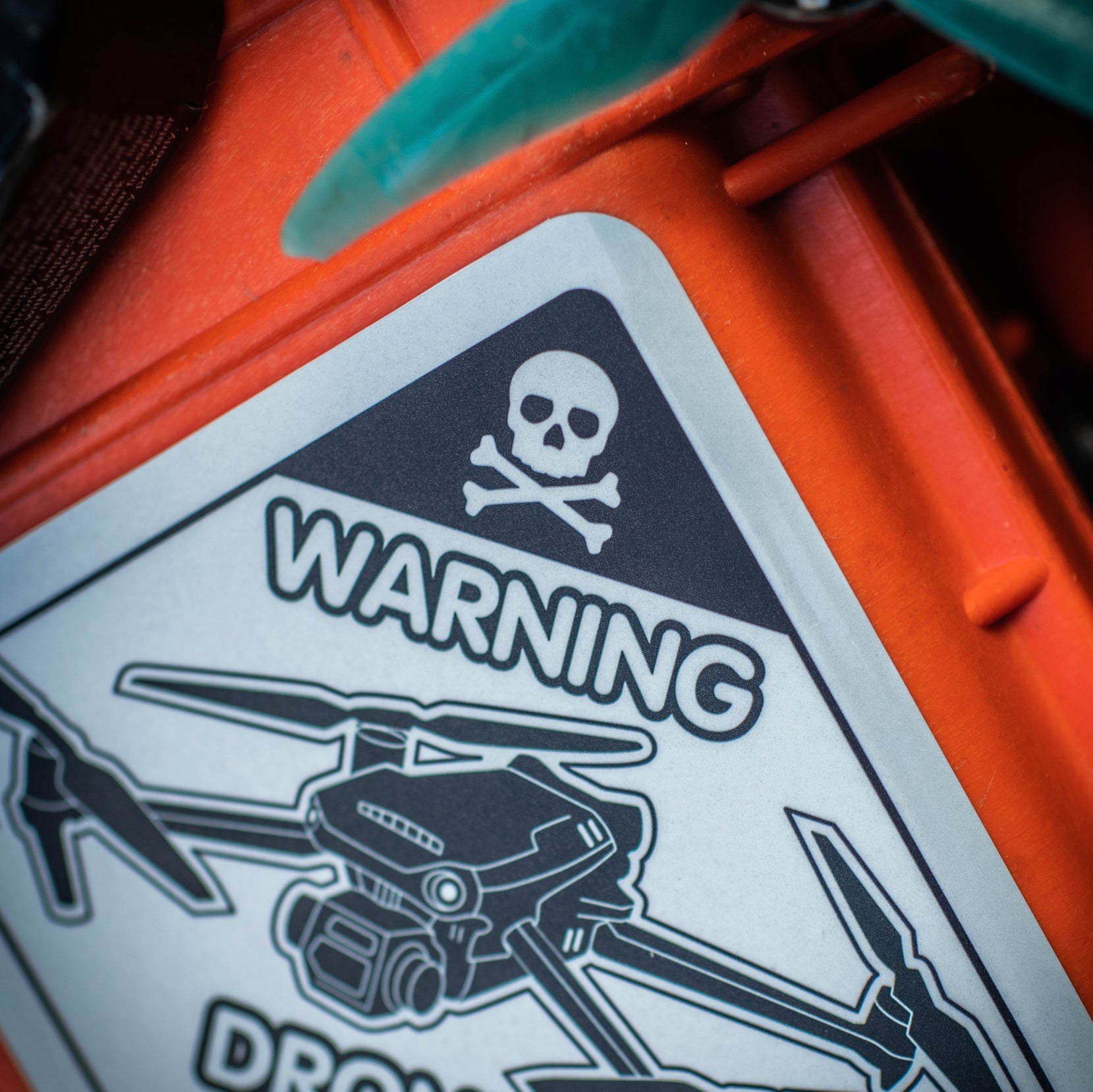 M-Tac Sticker Drones Zone Reflective Large