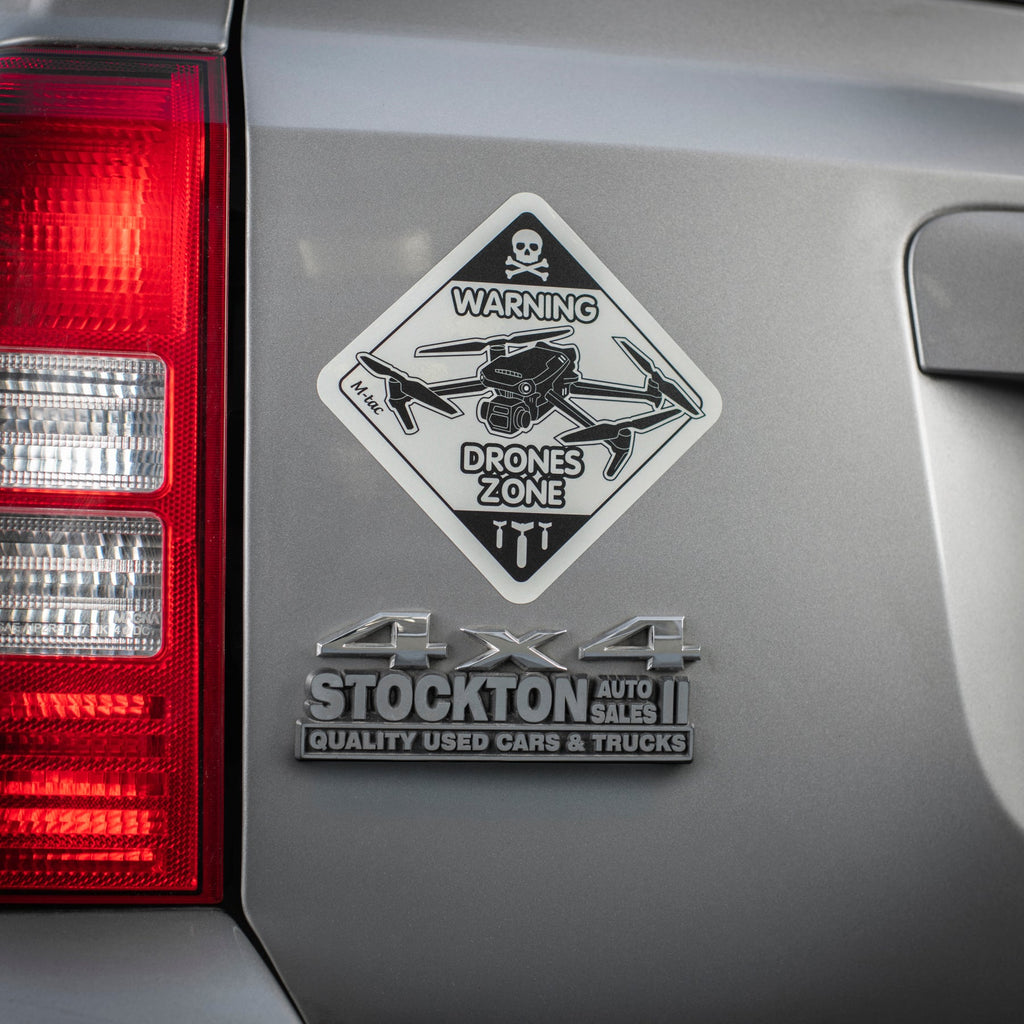 M-Tac Sticker Drones Zone Reflective Large