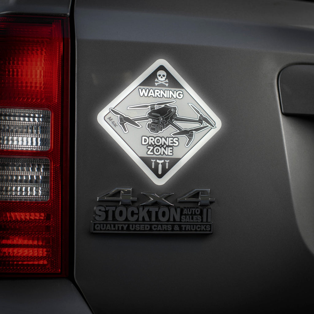 M-Tac Sticker Drones Zone Reflective Large