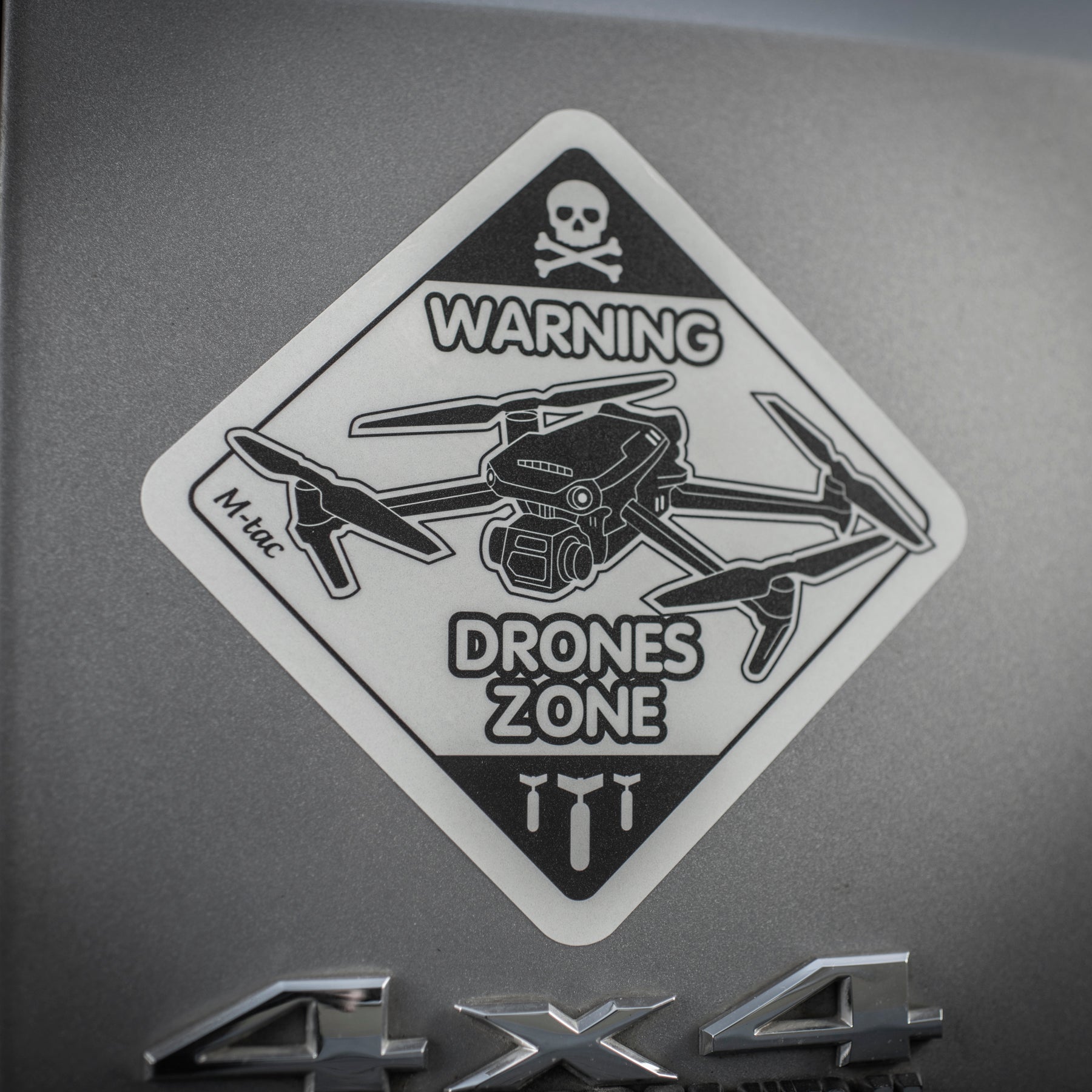 M-Tac Sticker Drones Zone Reflective Large