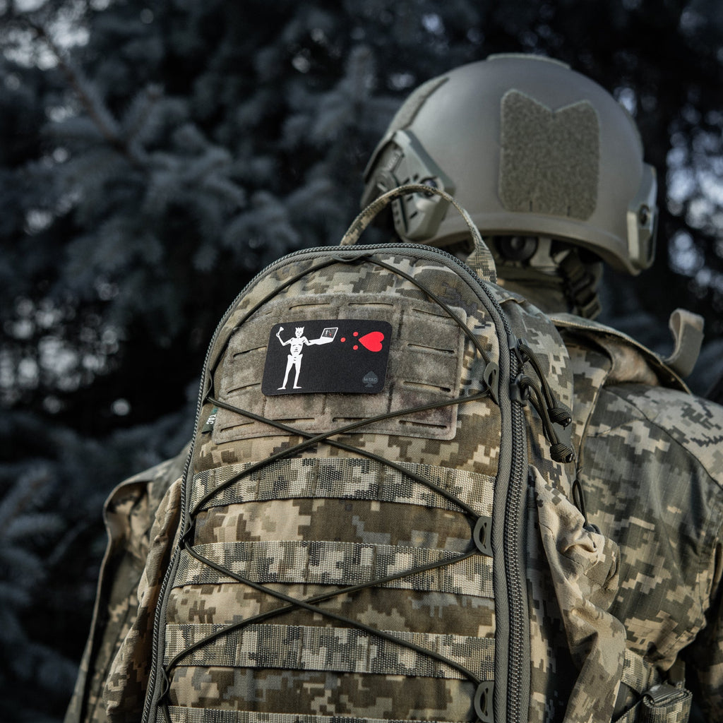 M-Tac Patch Flag Black Beard