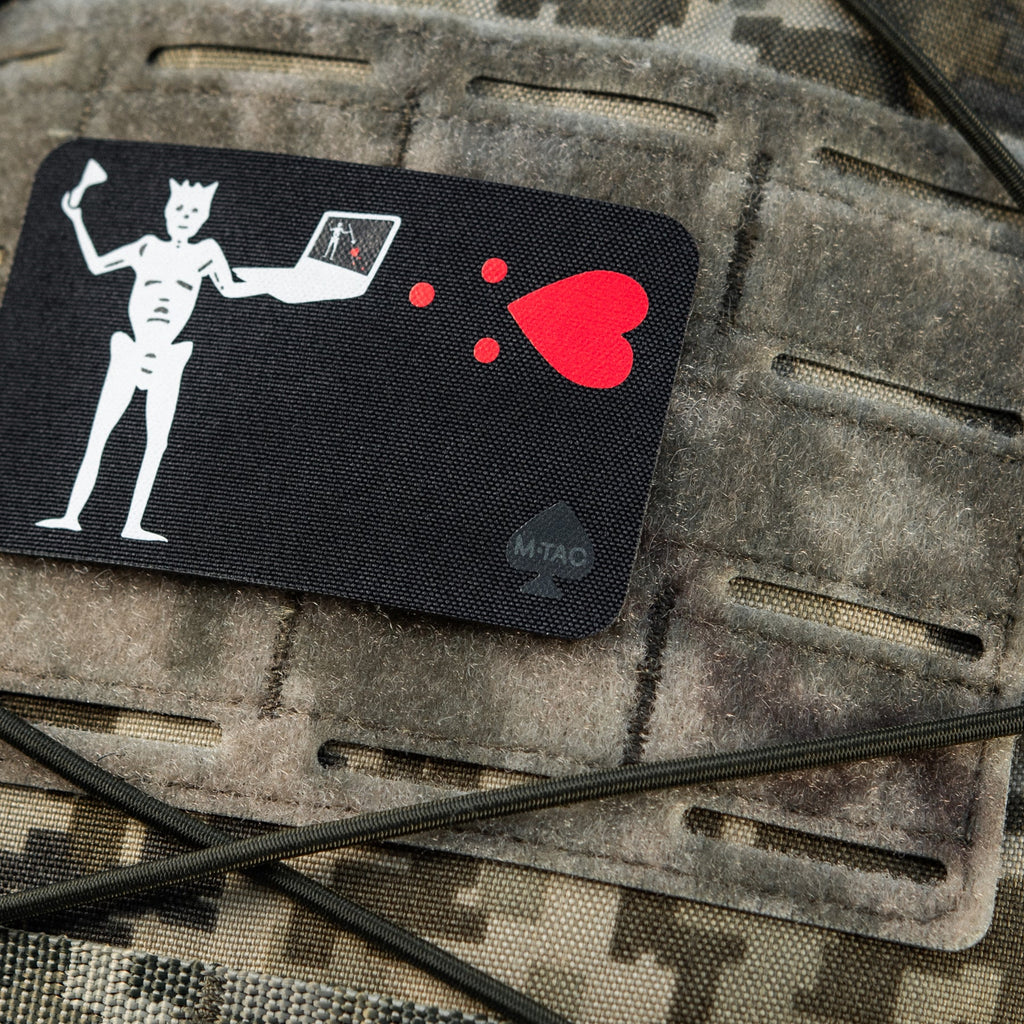 M-Tac Patch Flag Black Beard