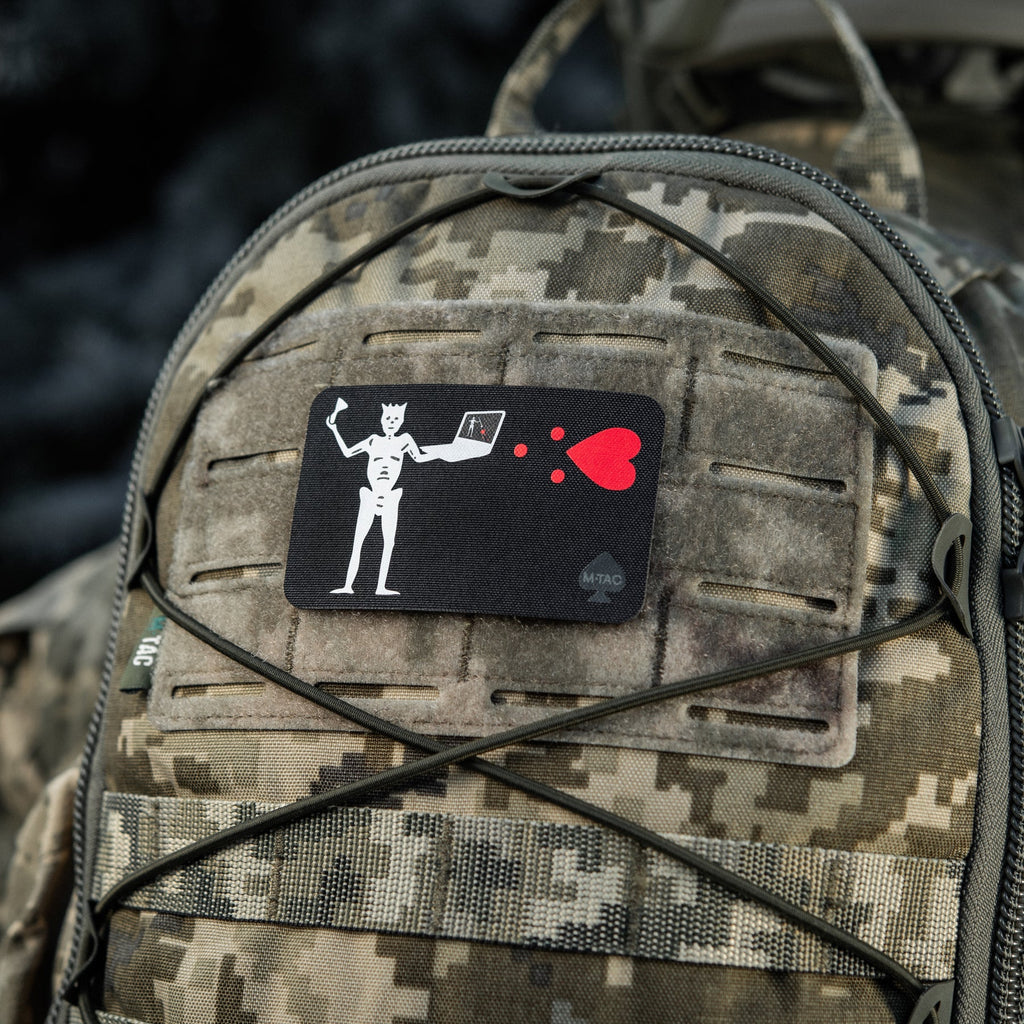 M-Tac Patch Flag Black Beard