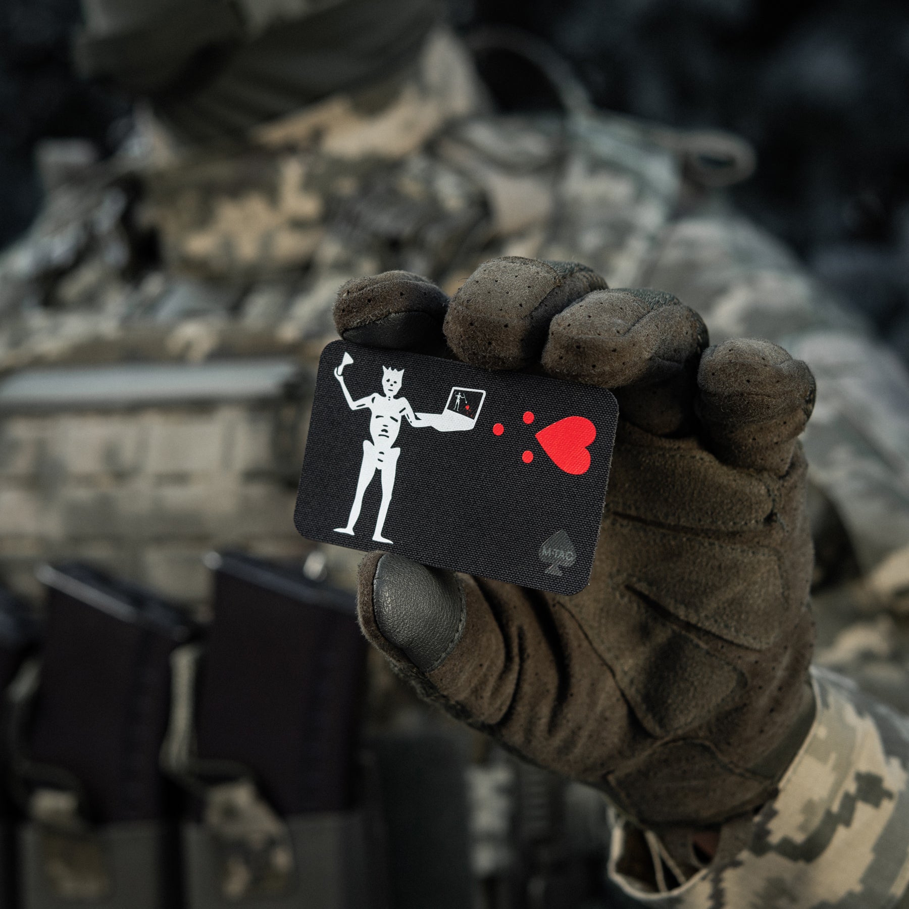 M-Tac Patch Flag Black Beard