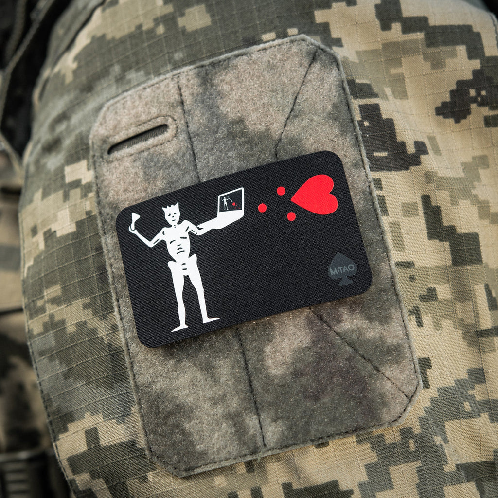 M-Tac Patch Flag Black Beard