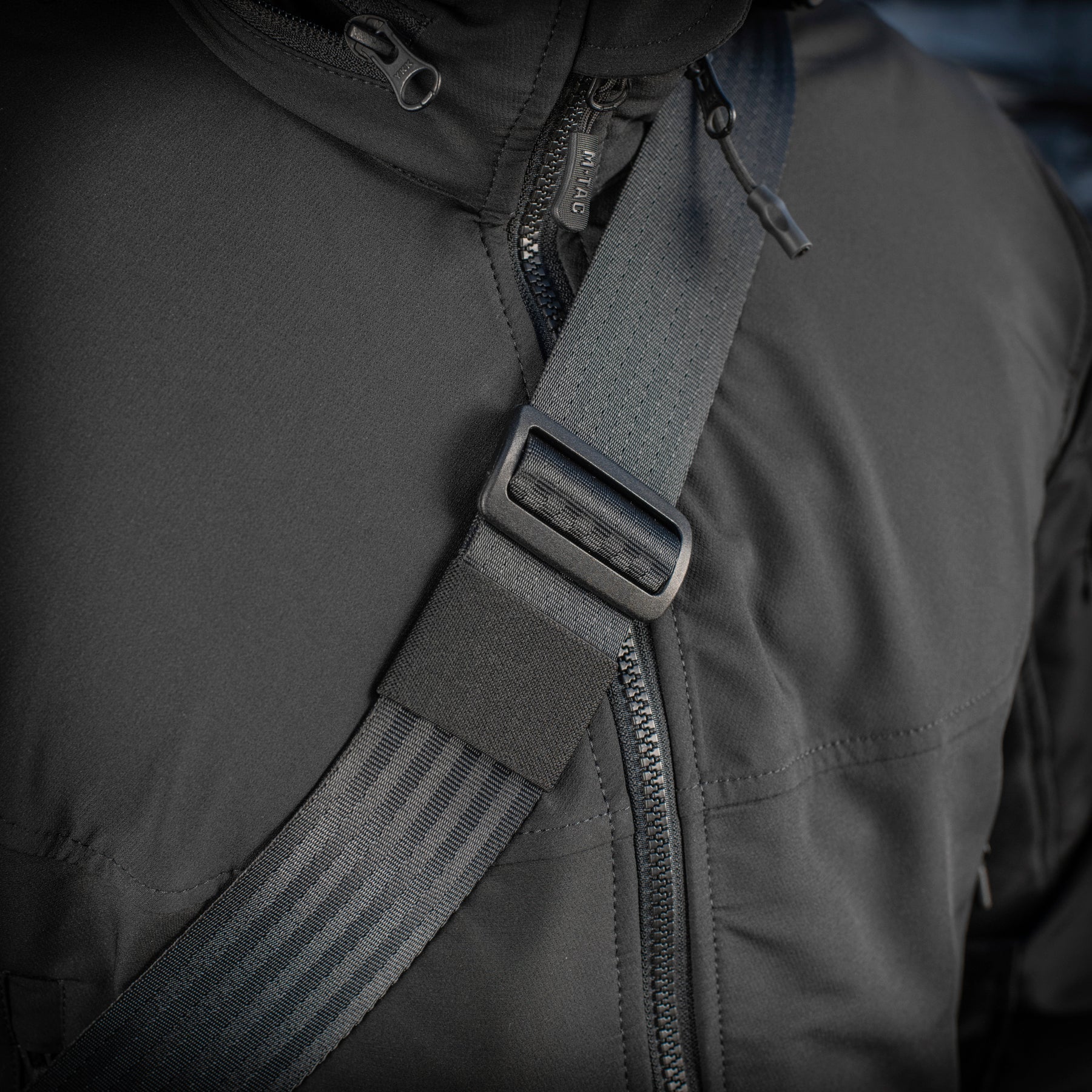 M-Tac Messenger Bag Elite Hex Black