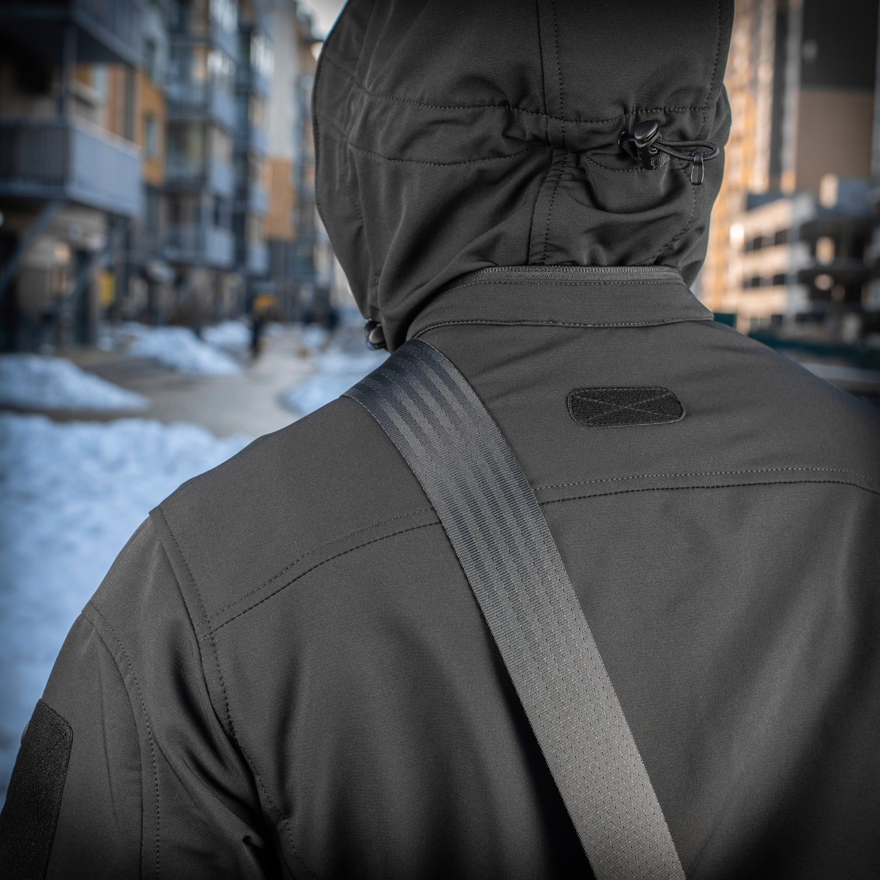 M-Tac Messenger Bag Elite Hex Black