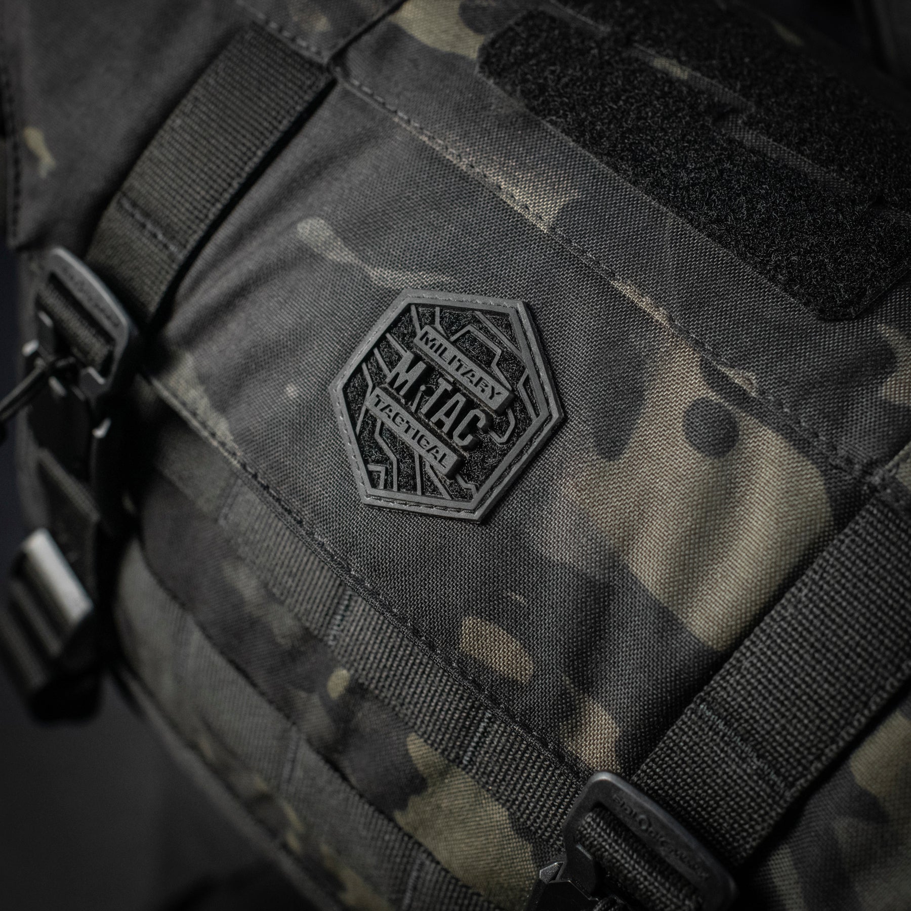 M-Tac Messenger Bag Elite Hex Black