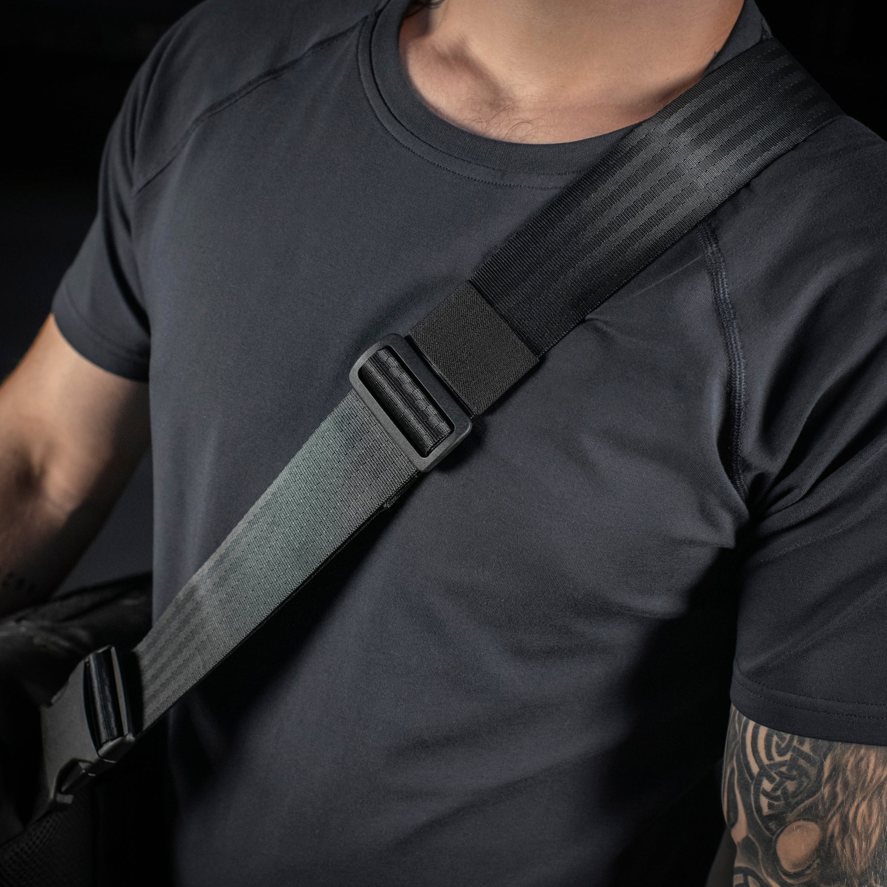 M-Tac Messenger Bag Elite Hex Black