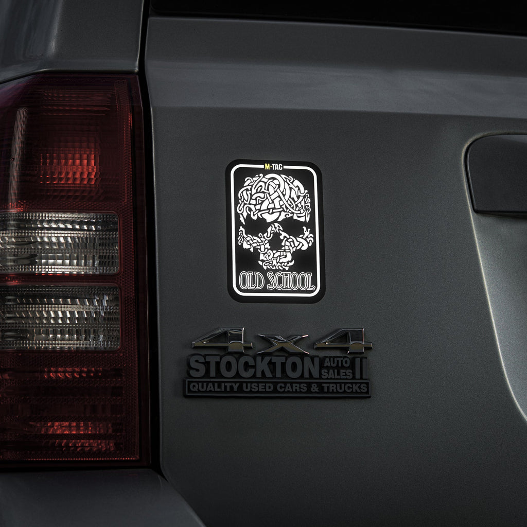 M-Tac Sticker Old School Reflective Large