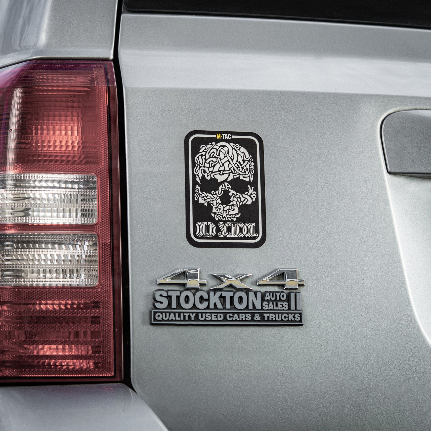 M-Tac Sticker Old School Reflective Large