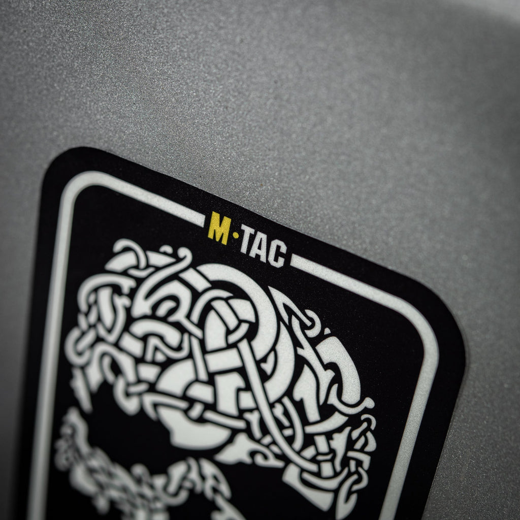 M-Tac Sticker Old School Reflective Large