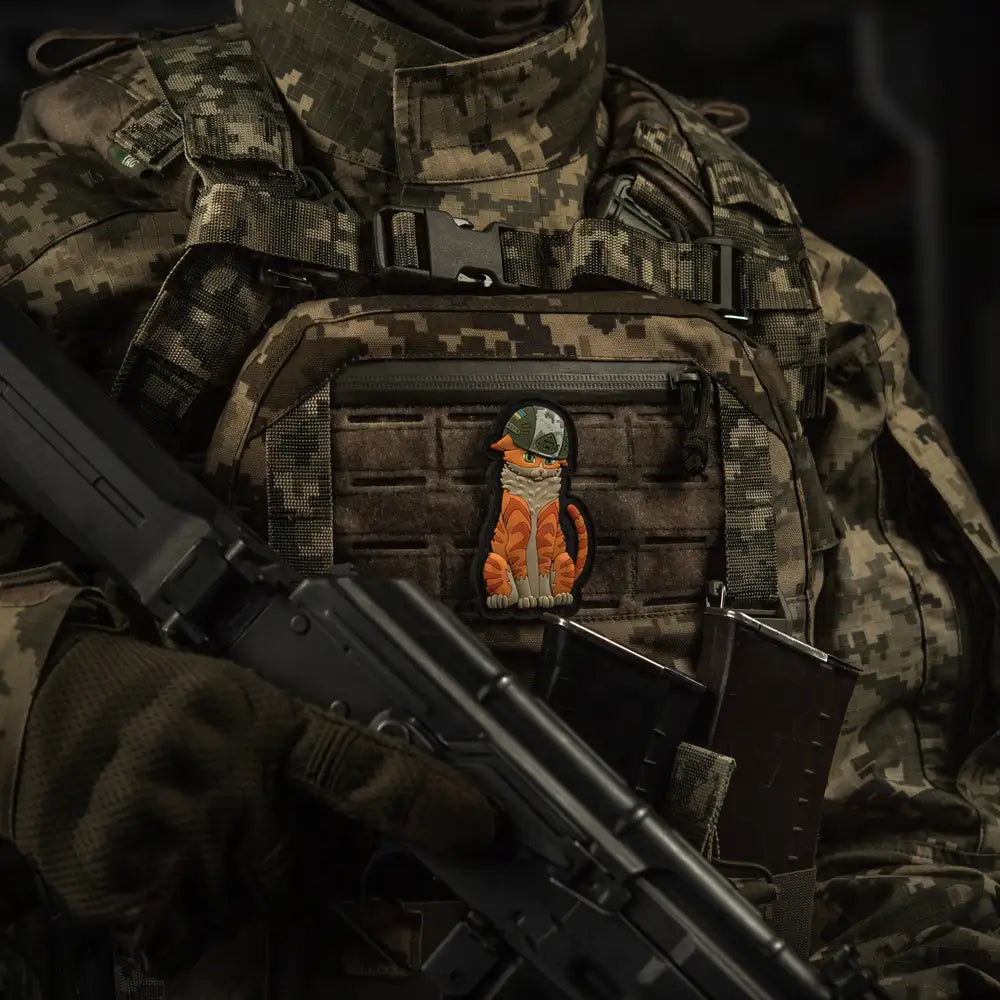 M-Tac Patch Orange Cat PVC