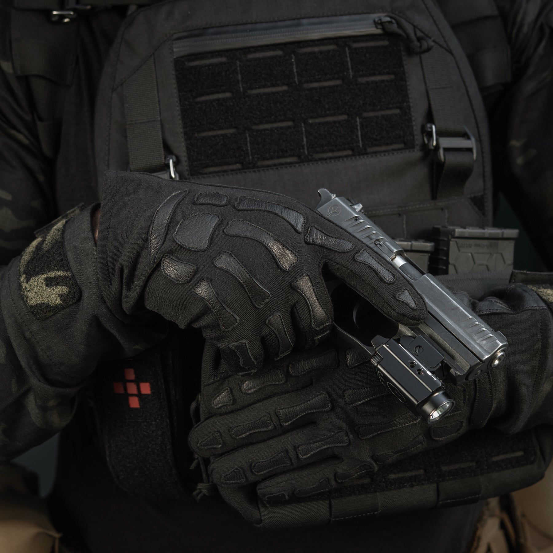 M-Tac Gloves Skeleton Nomex