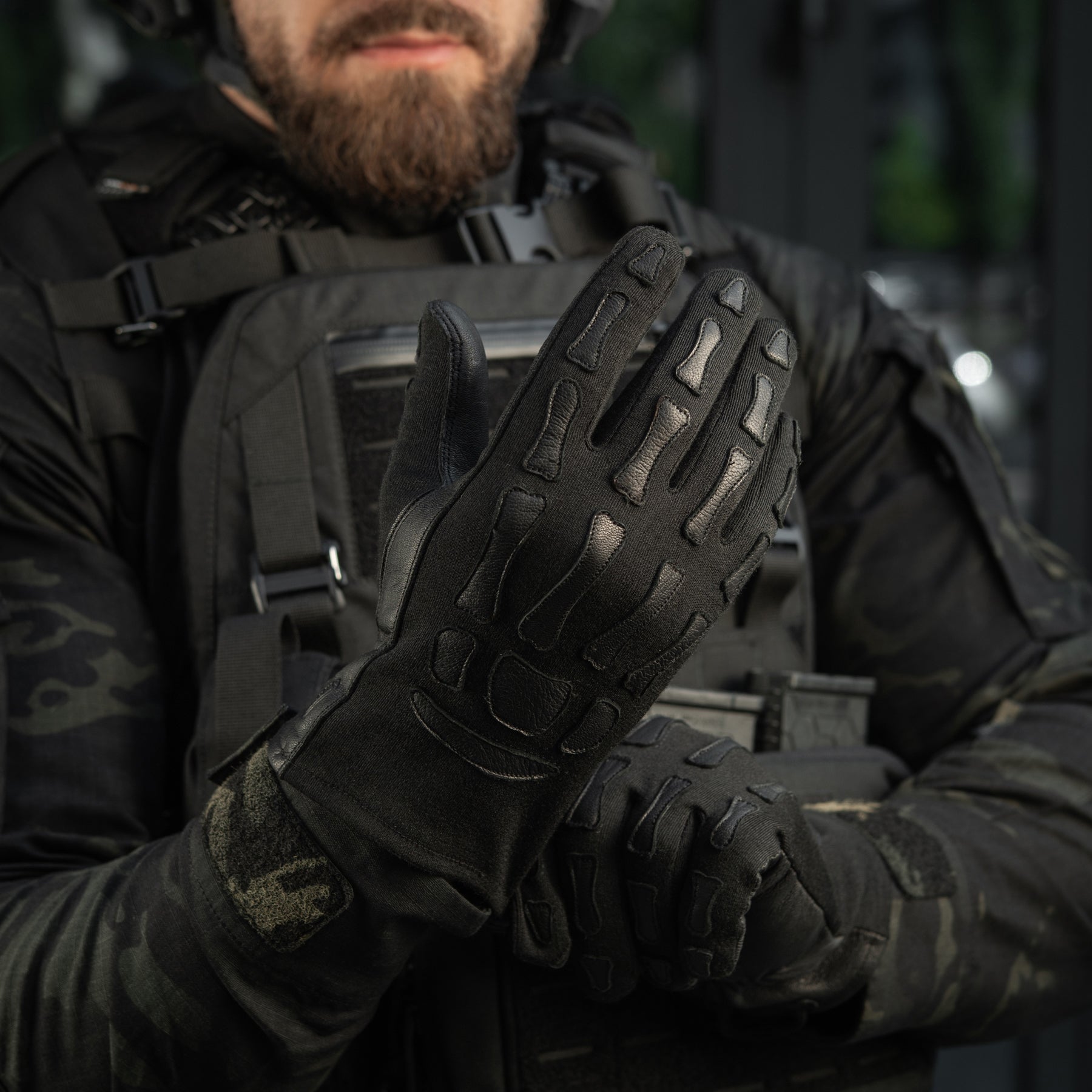 M-Tac Gloves Skeleton Nomex