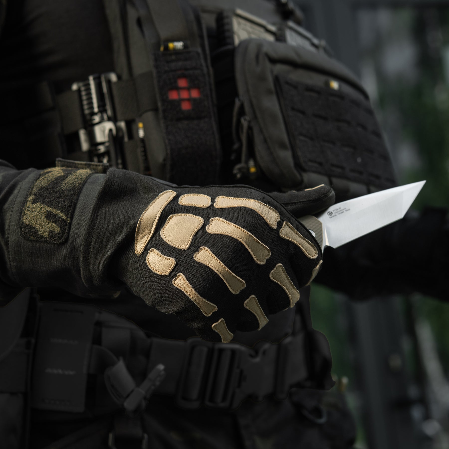 M-Tac Gloves Skeleton Nomex