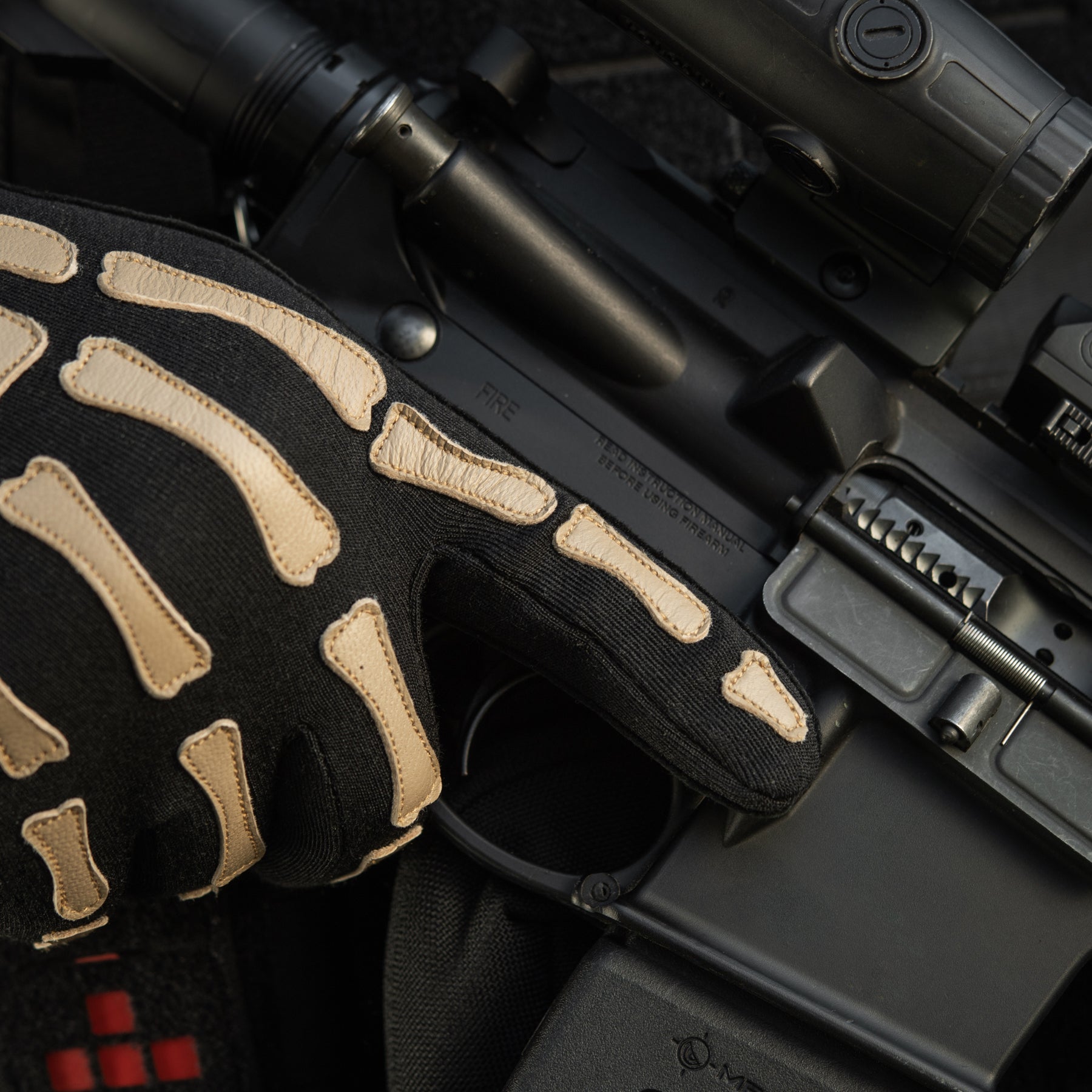 M-Tac Gloves Skeleton Nomex