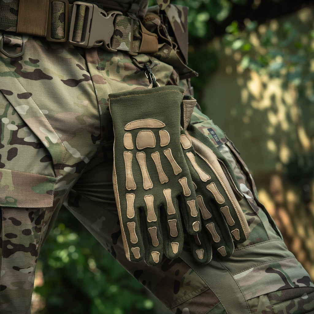 M-Tac Gloves Skeleton Nomex