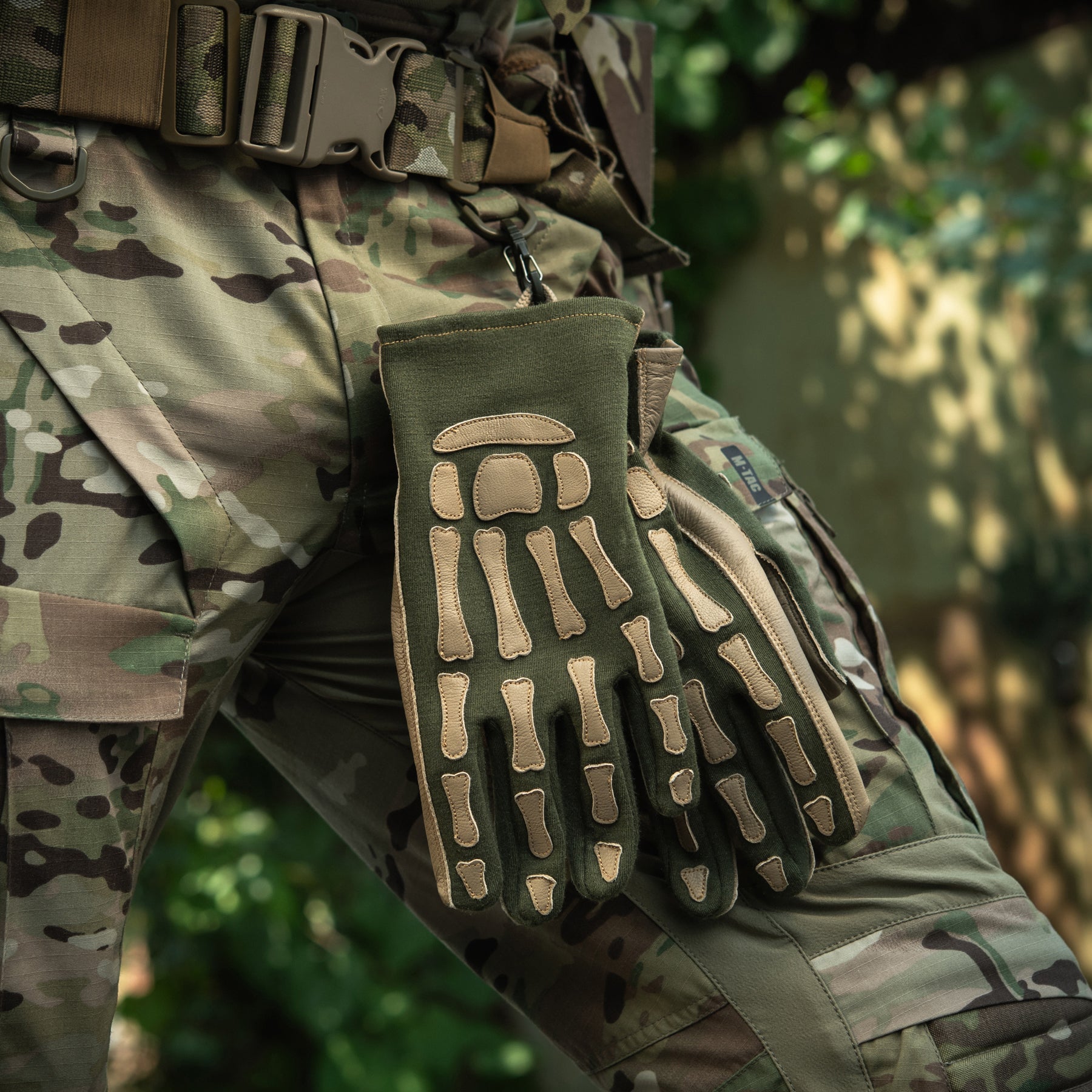 M-Tac Gloves Skeleton Nomex