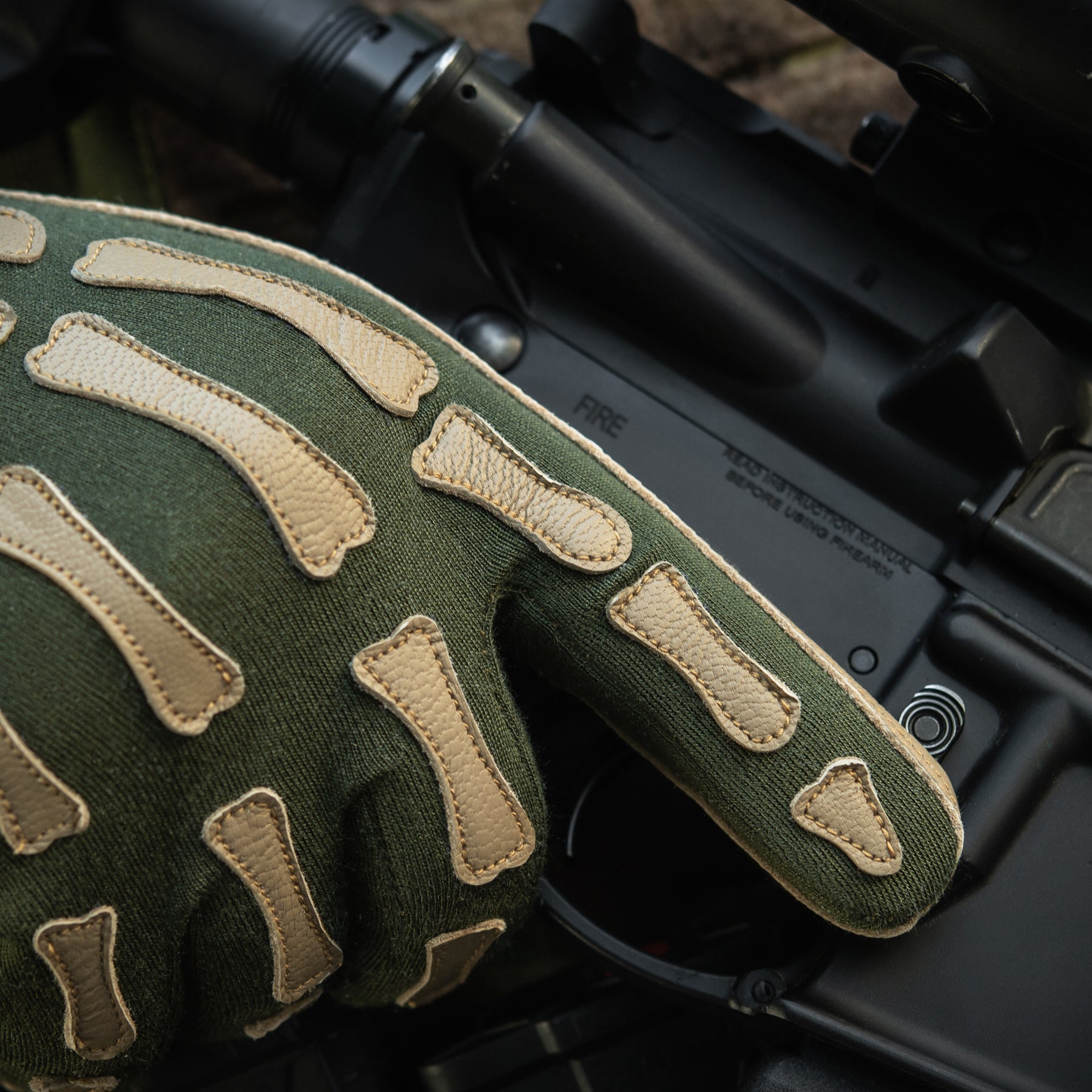M-Tac Gloves Skeleton Nomex