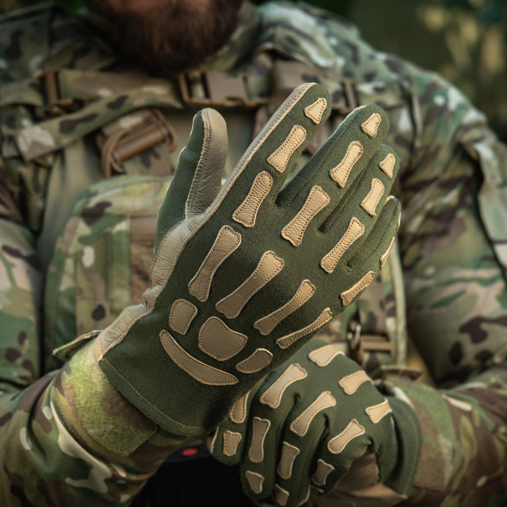 M-Tac Gloves Skeleton Nomex