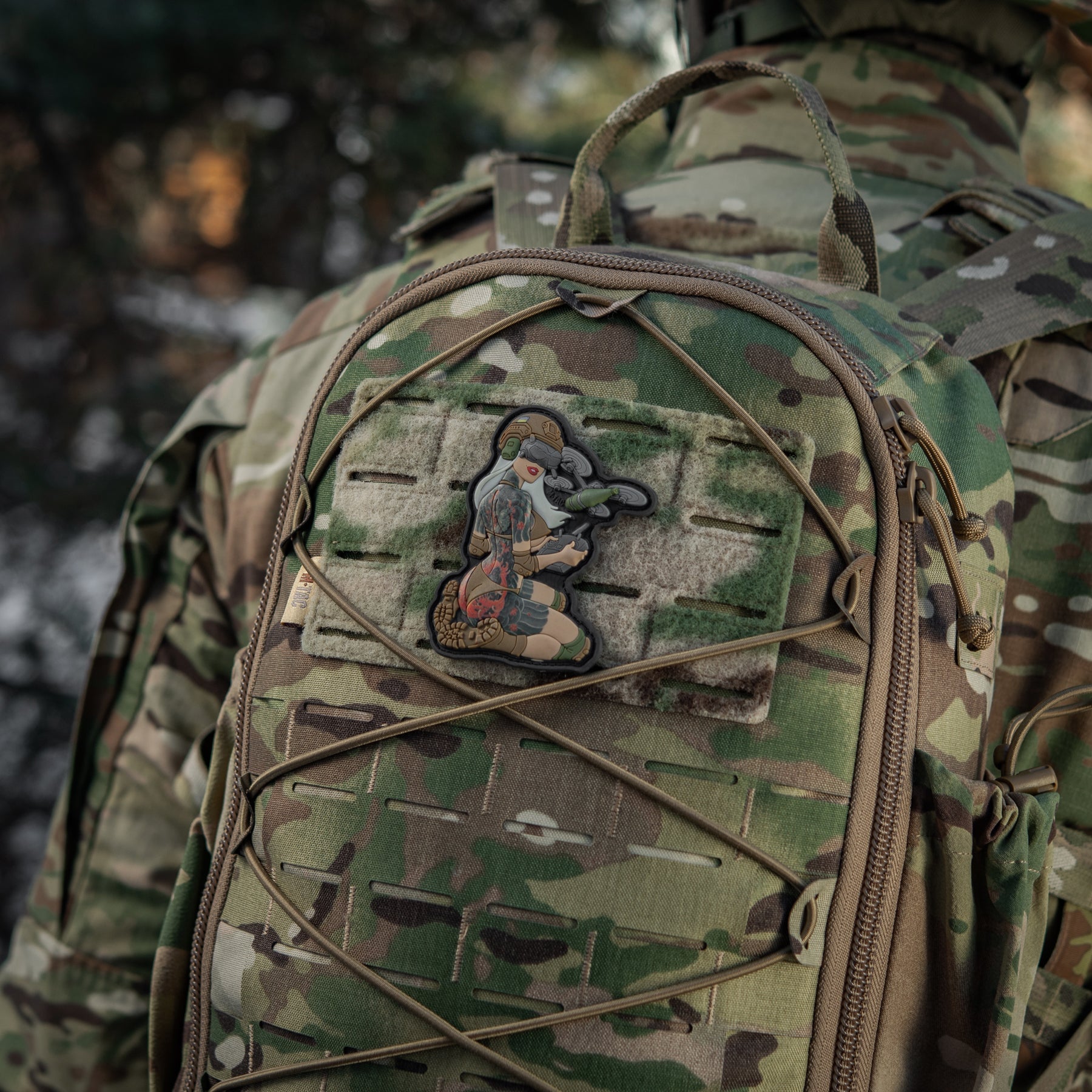 M-Tac Morale Patch Tactical Girl