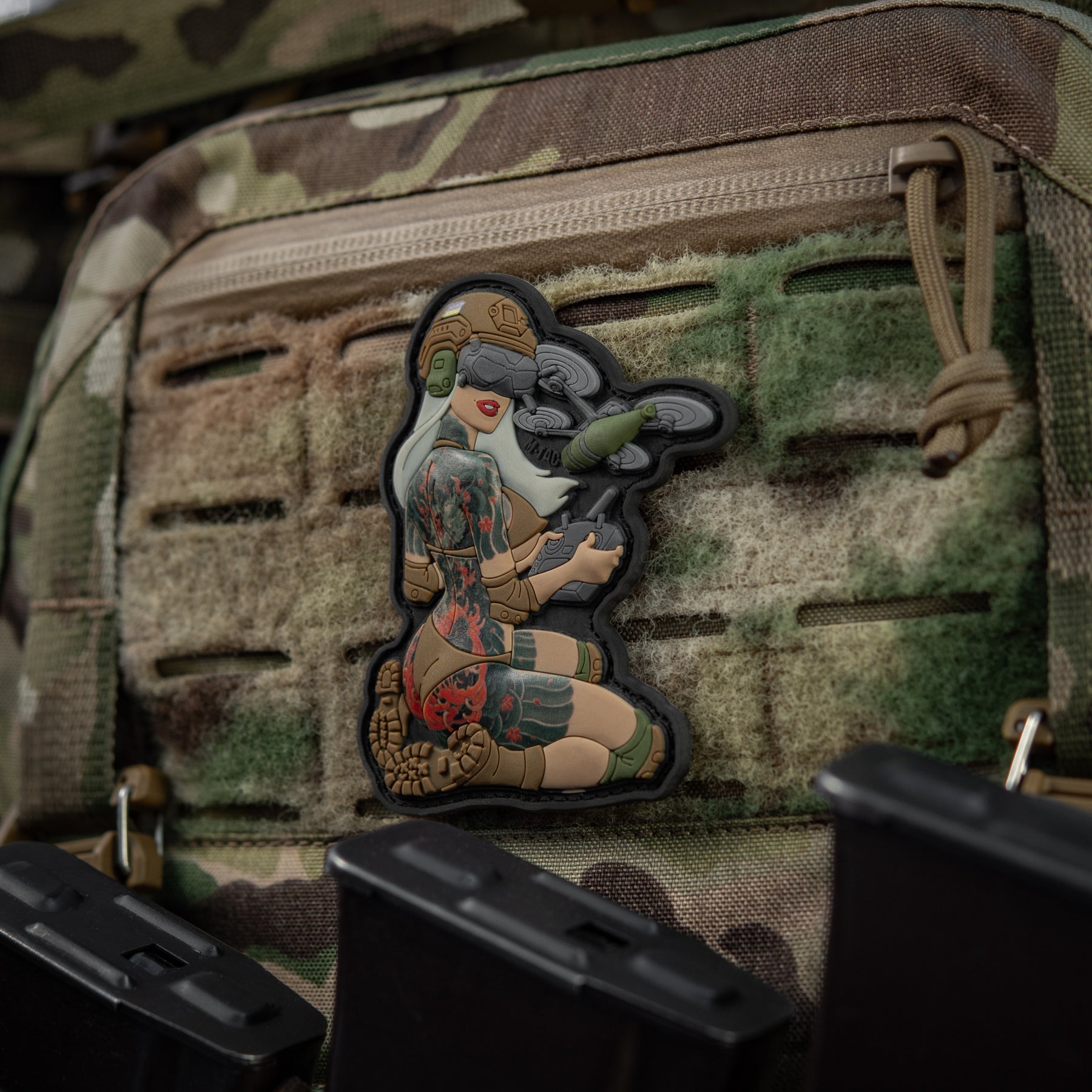M-Tac Morale Patch Tactical Girl