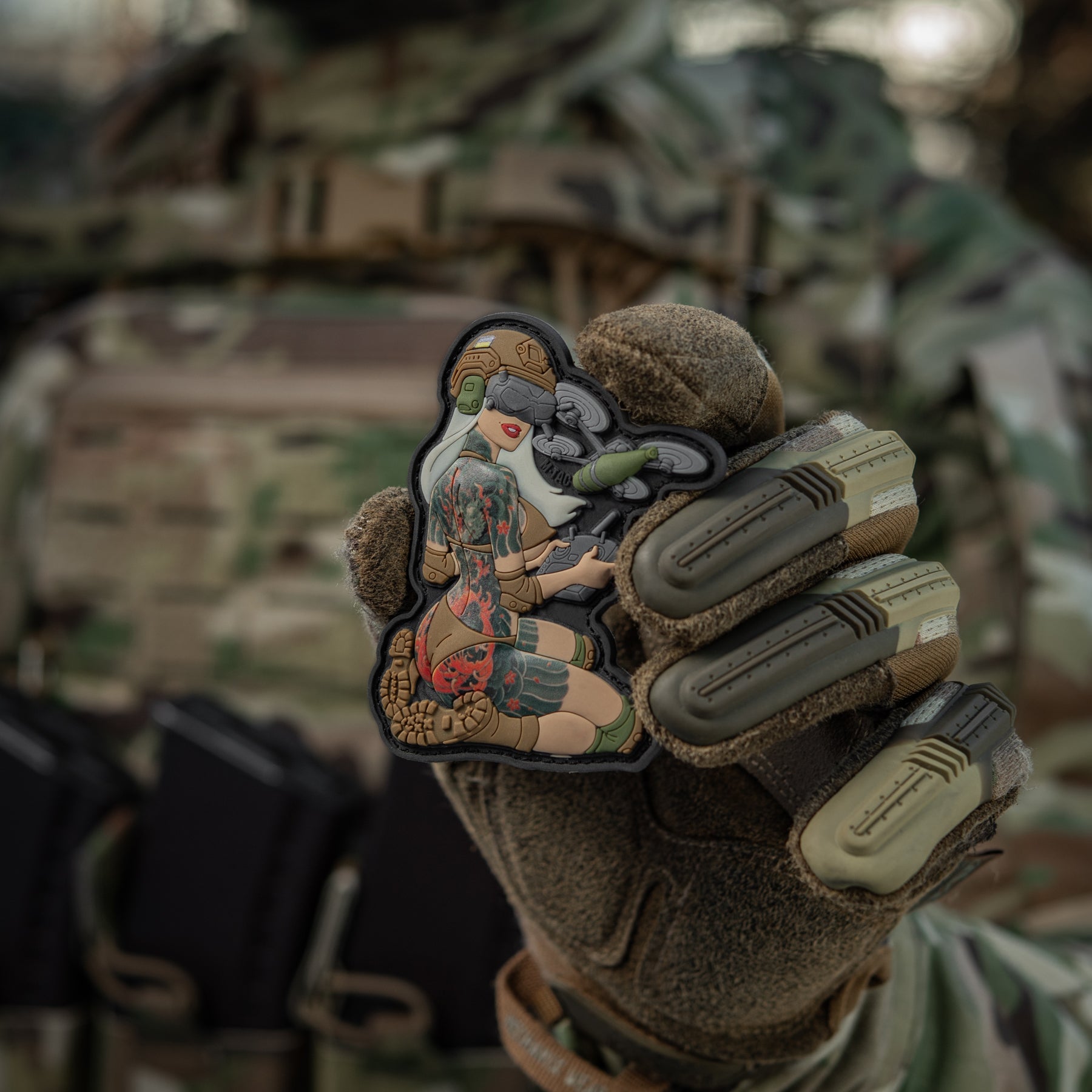 M-Tac Morale Patch Tactical Girl