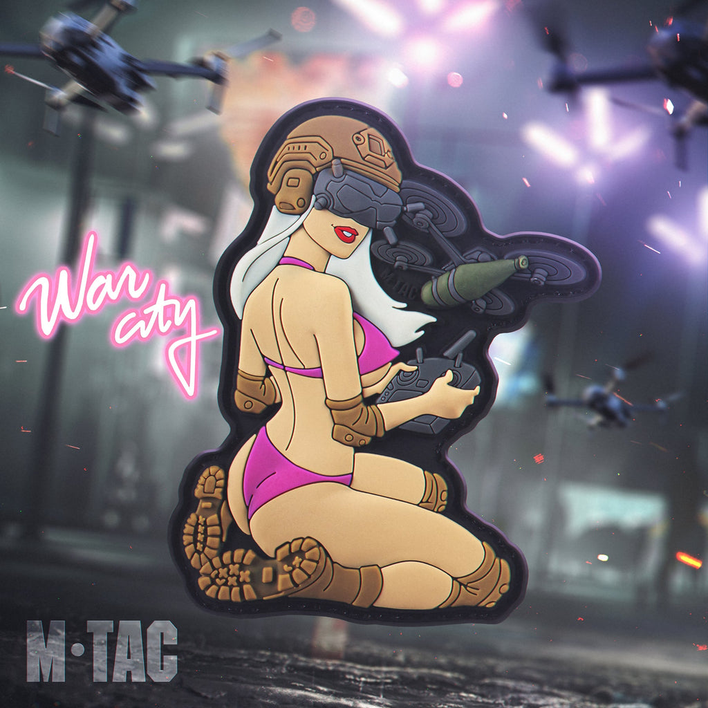 M-Tac Morale Patch Tactical Girl