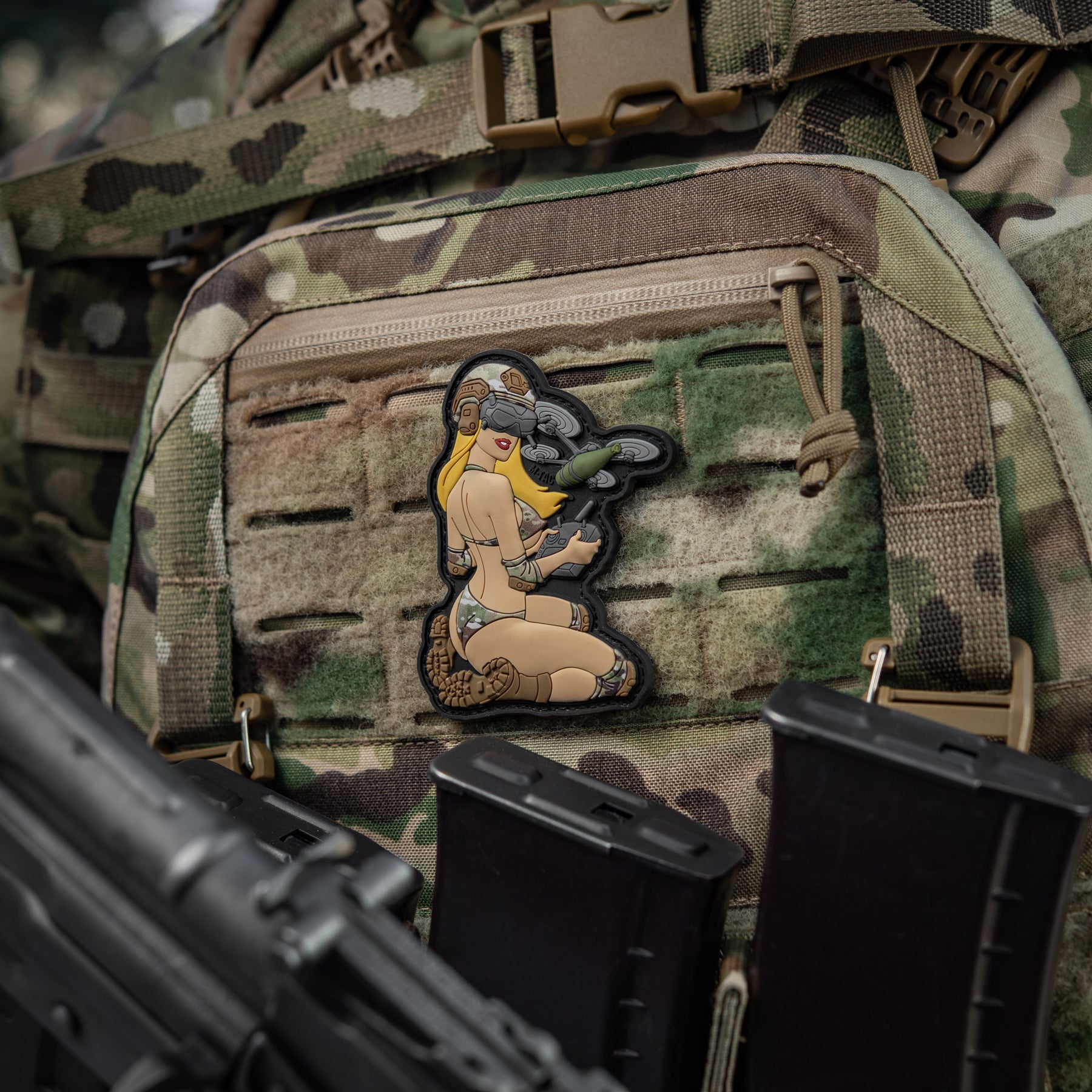 M-Tac Morale Patch Tactical Girl