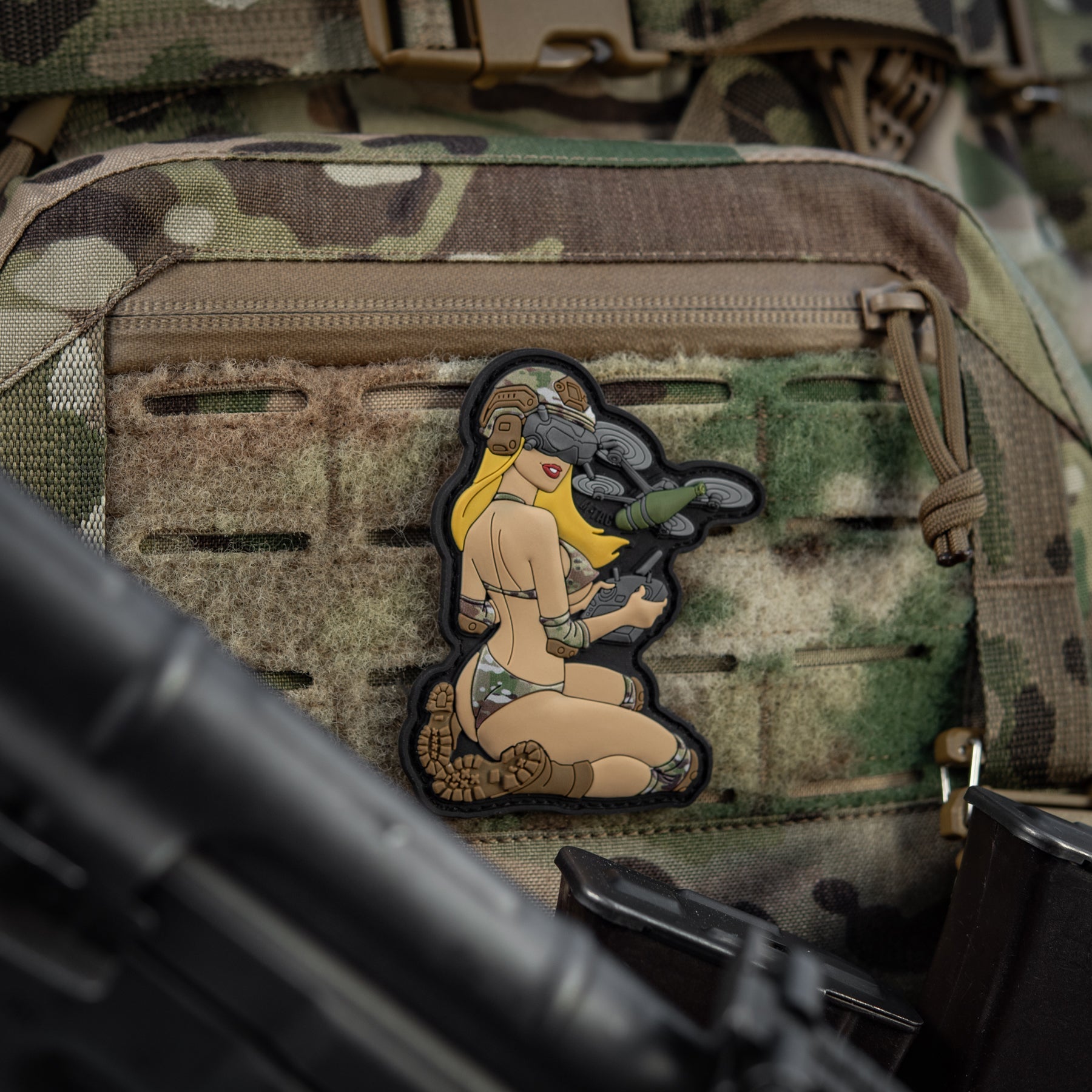 M-Tac Morale Patch Tactical Girl