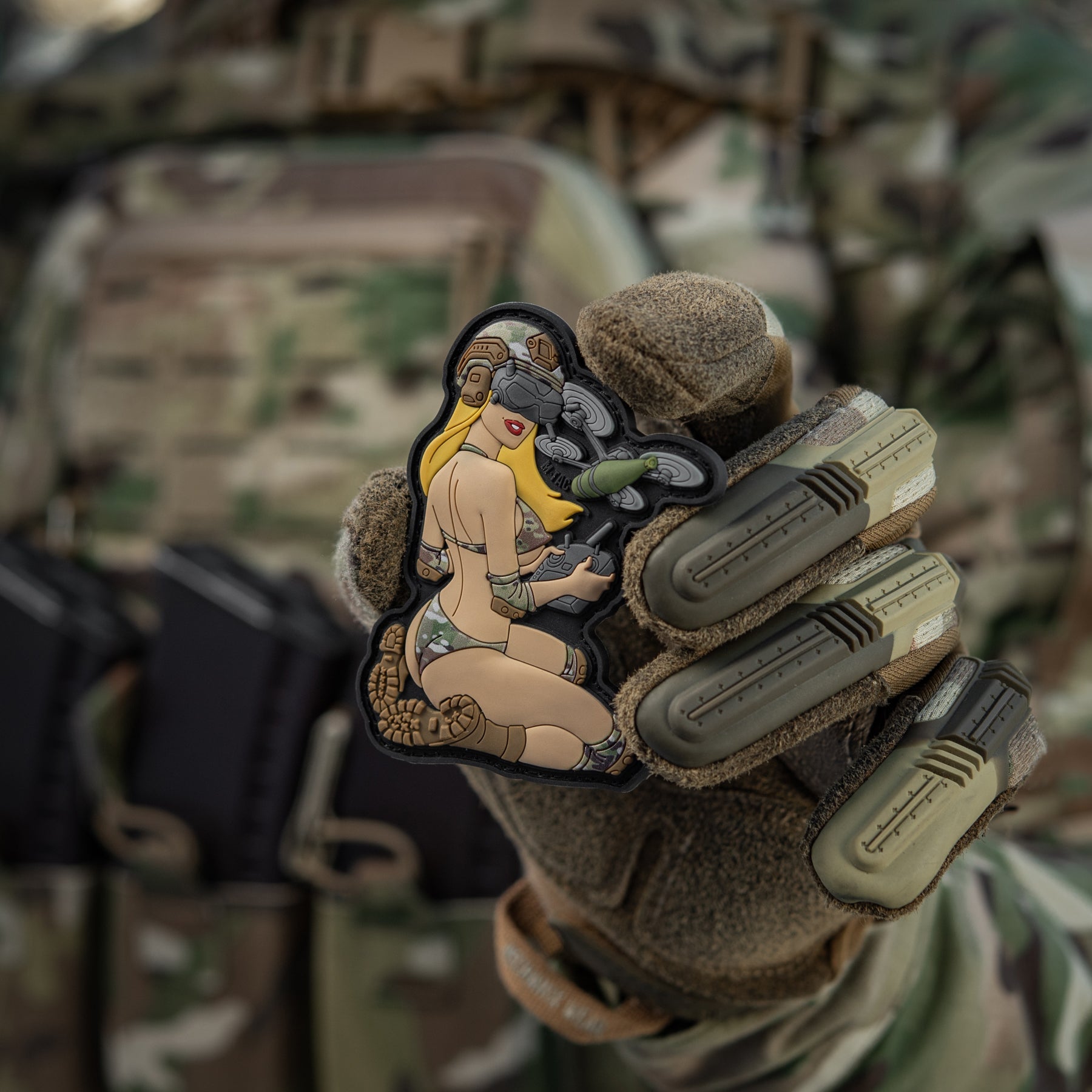 M-Tac Morale Patch Tactical Girl