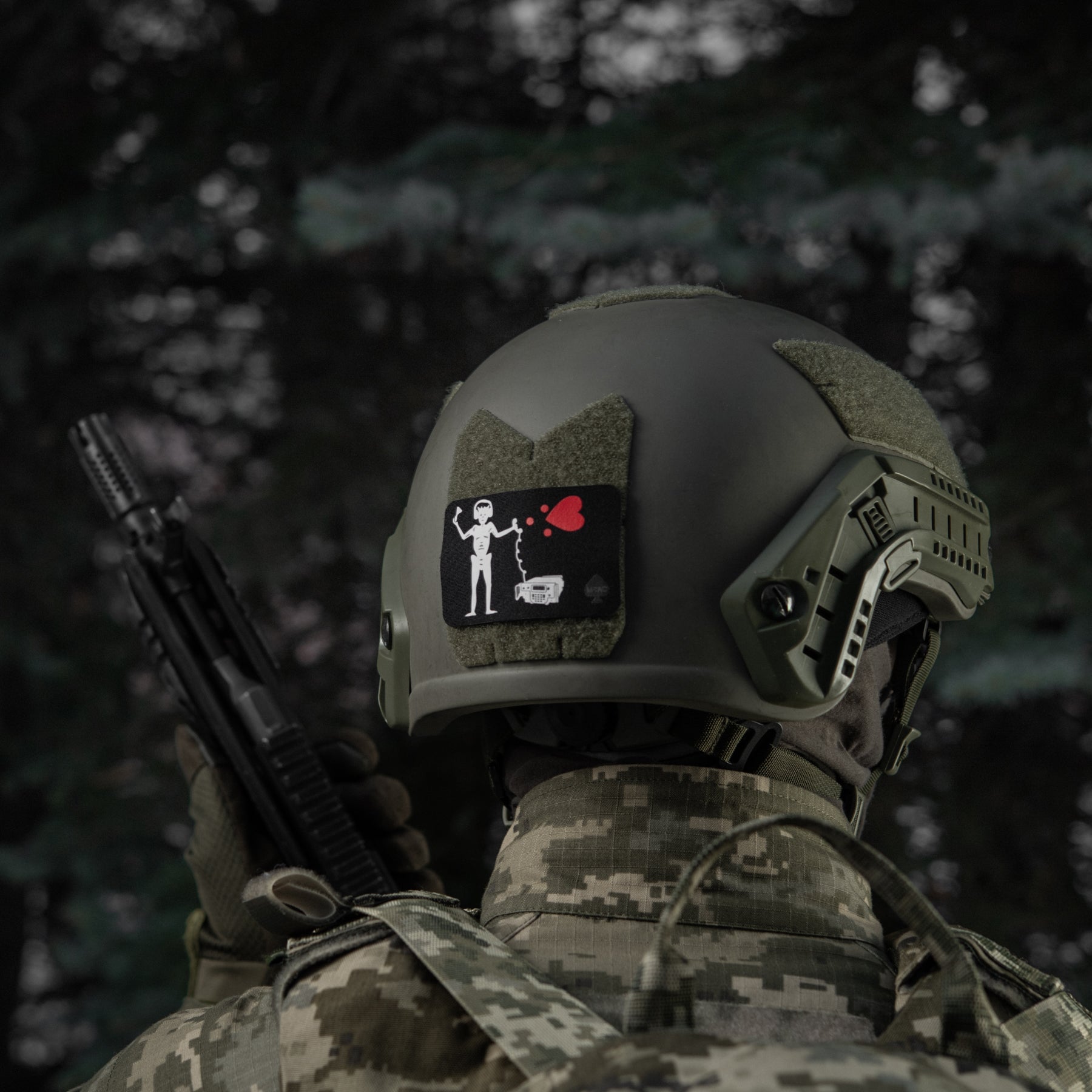 M-Tac Patch Flag Black Beard