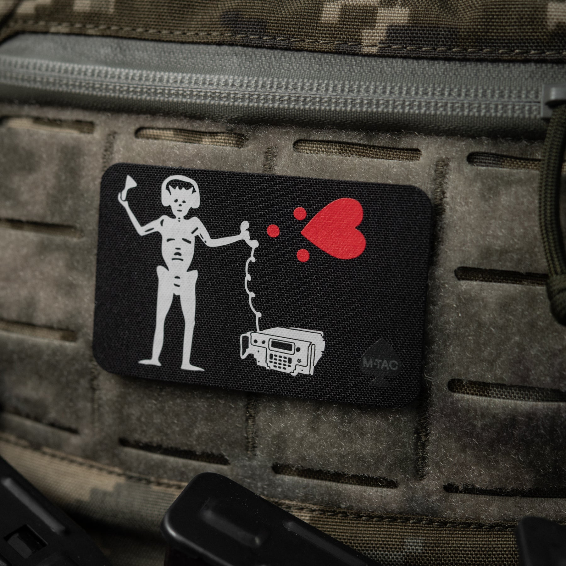 M-Tac Patch Flag Black Beard
